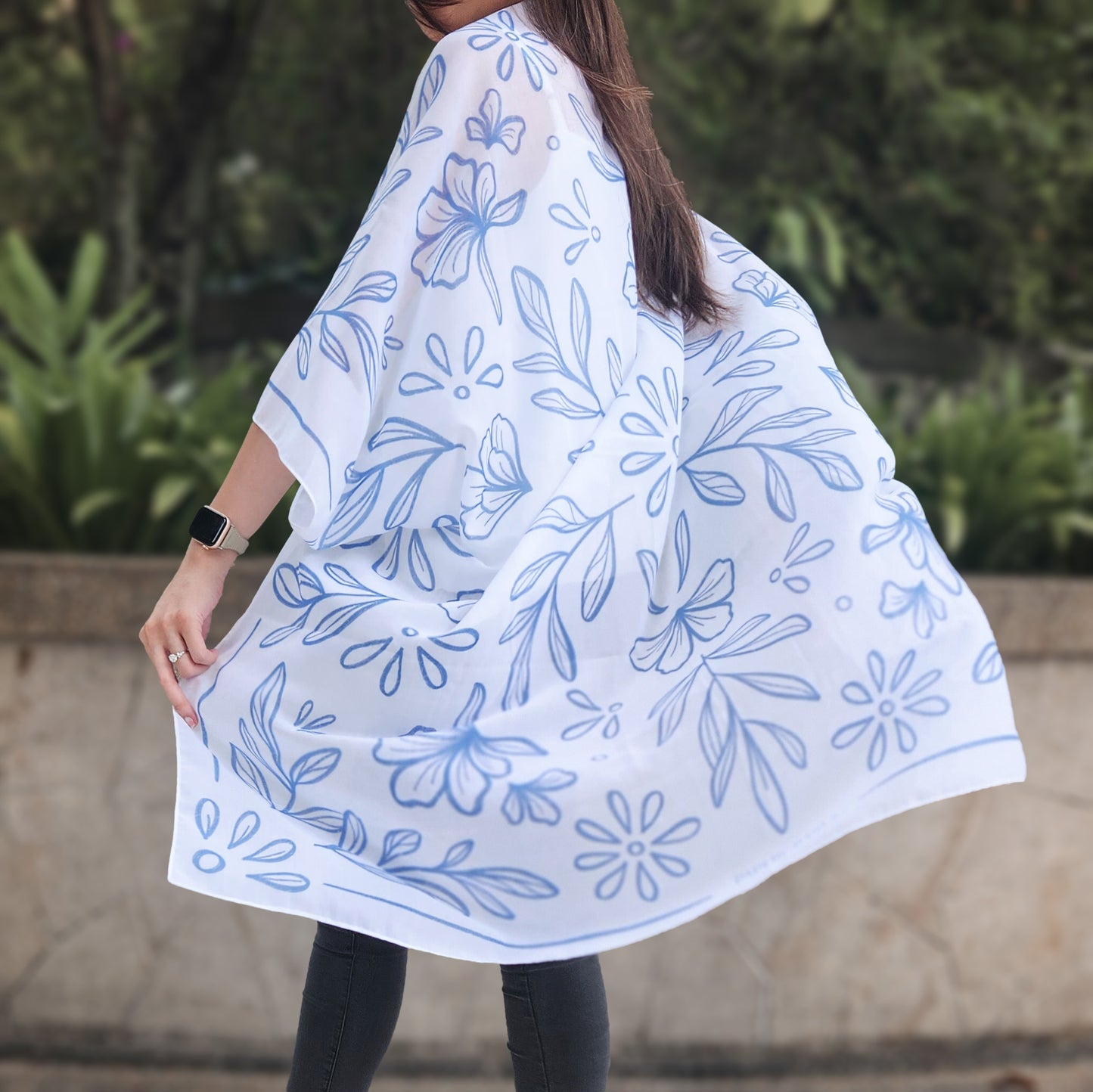 Asteria Square Kimono Shawl