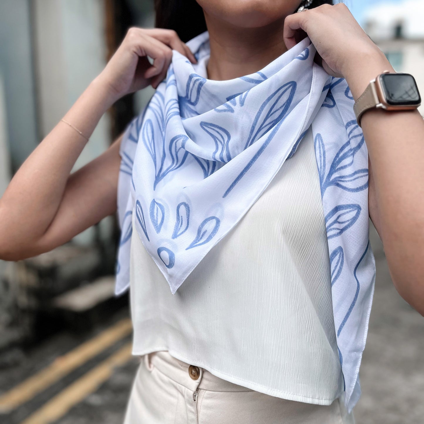 Asteria Square Kimono Shawl