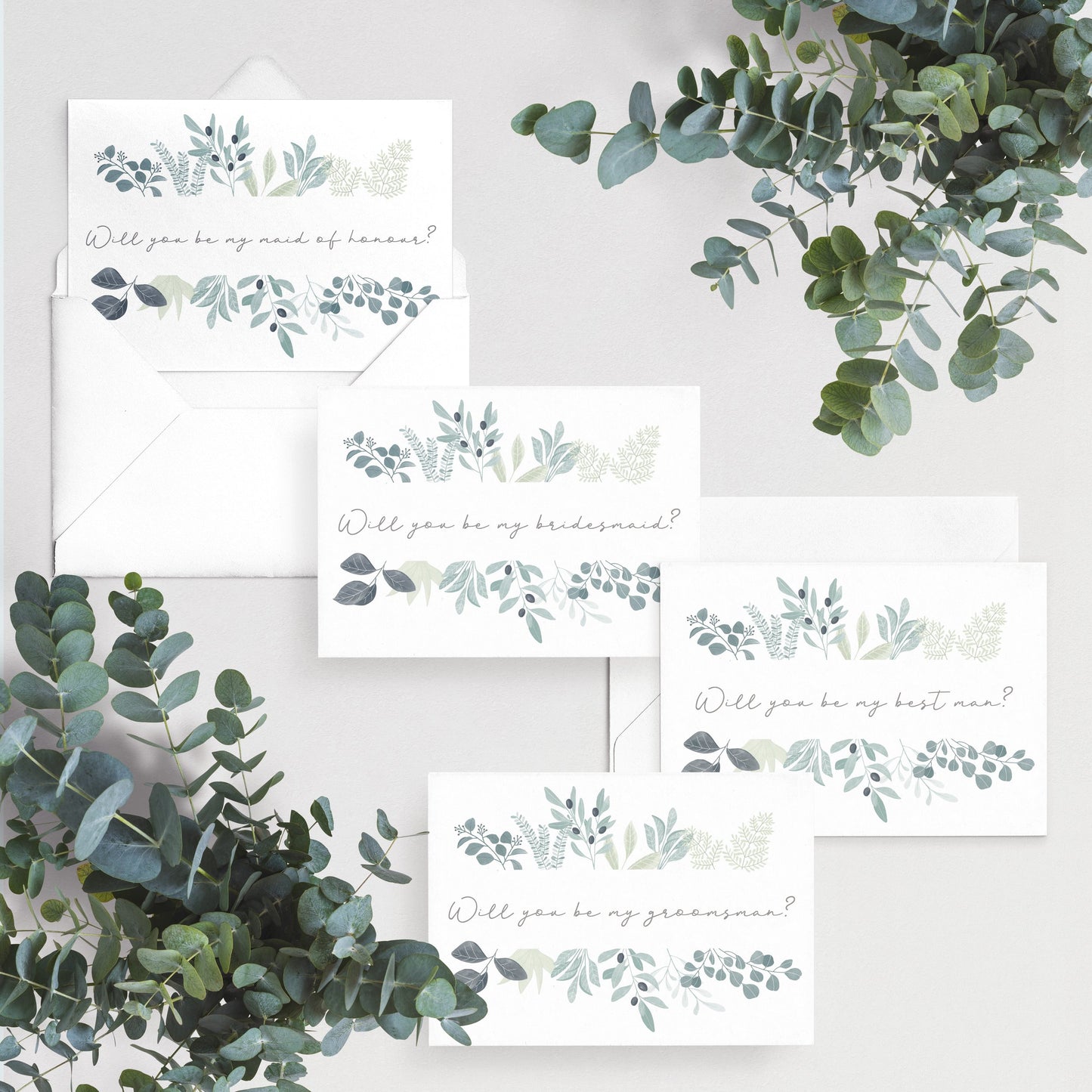 Bridal Party Bridesmaid Groomsman | Proposal Card