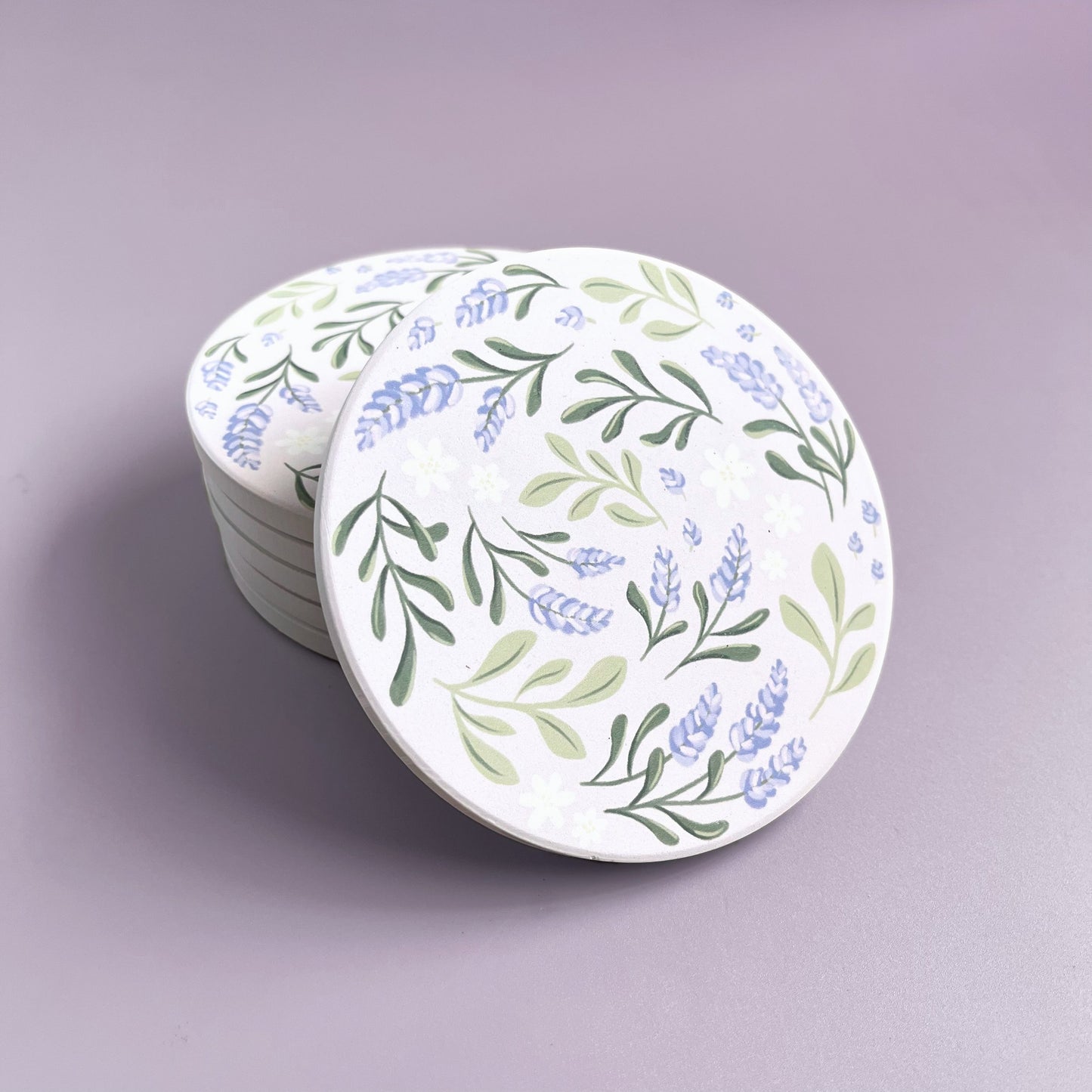 Country Meadows Diatomite Coasters