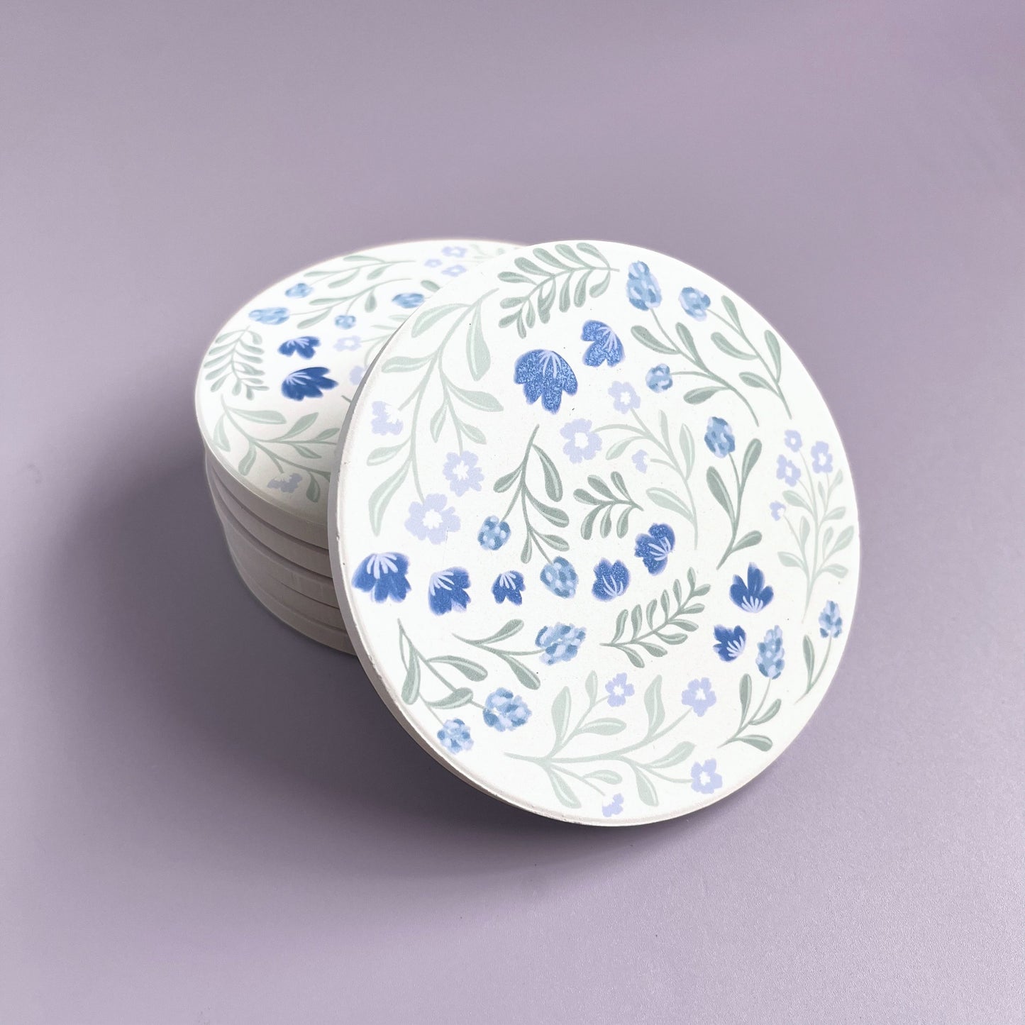Country Meadows Diatomite Coasters