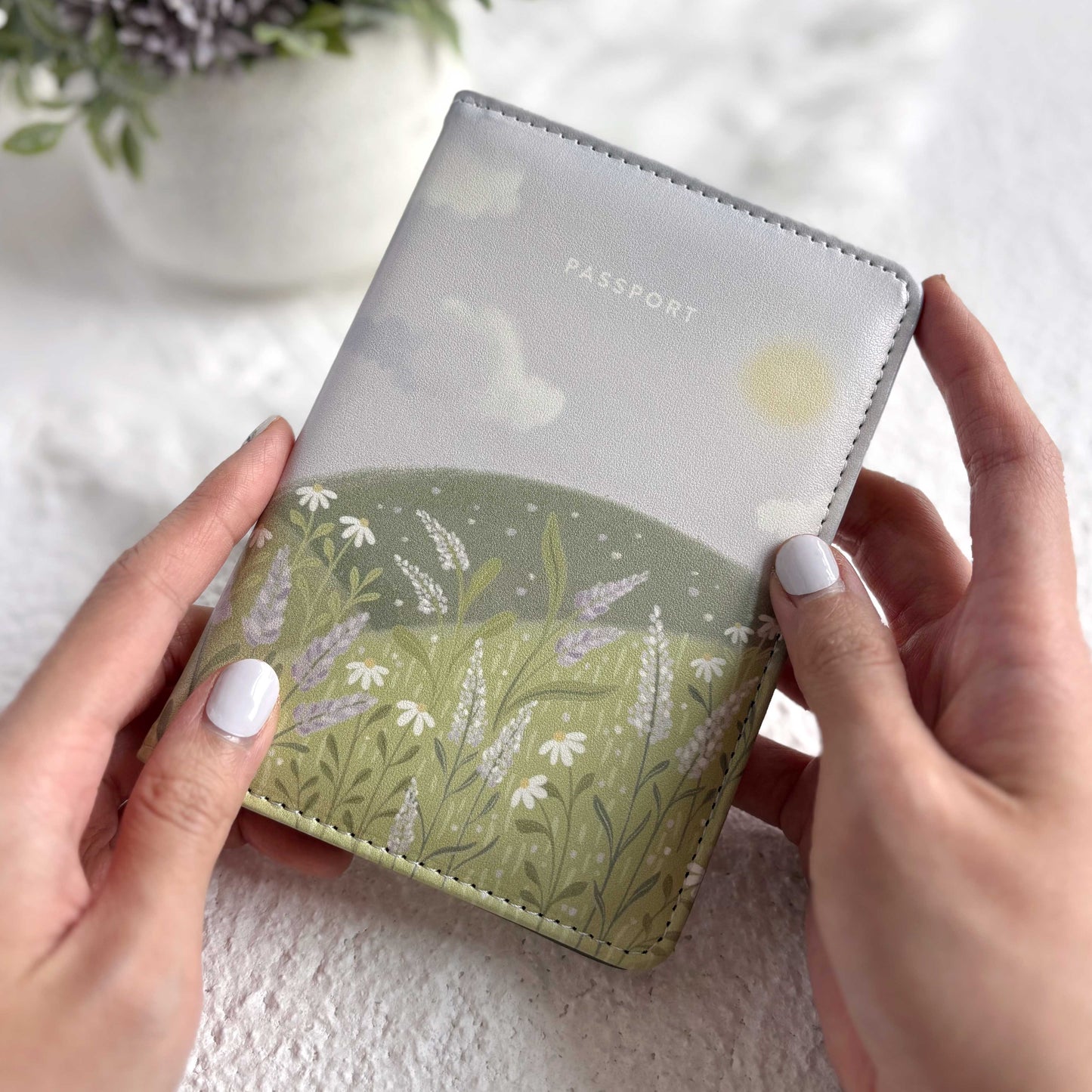 Country Meadows Passport Cover