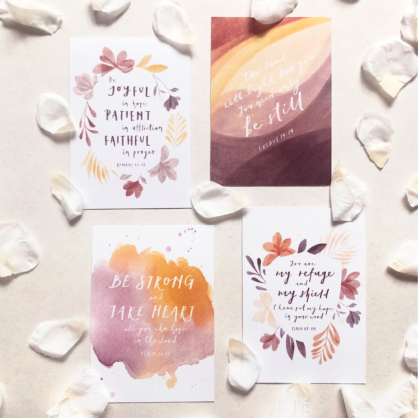 Hope Series | Inspirational Postcards - Set of 4