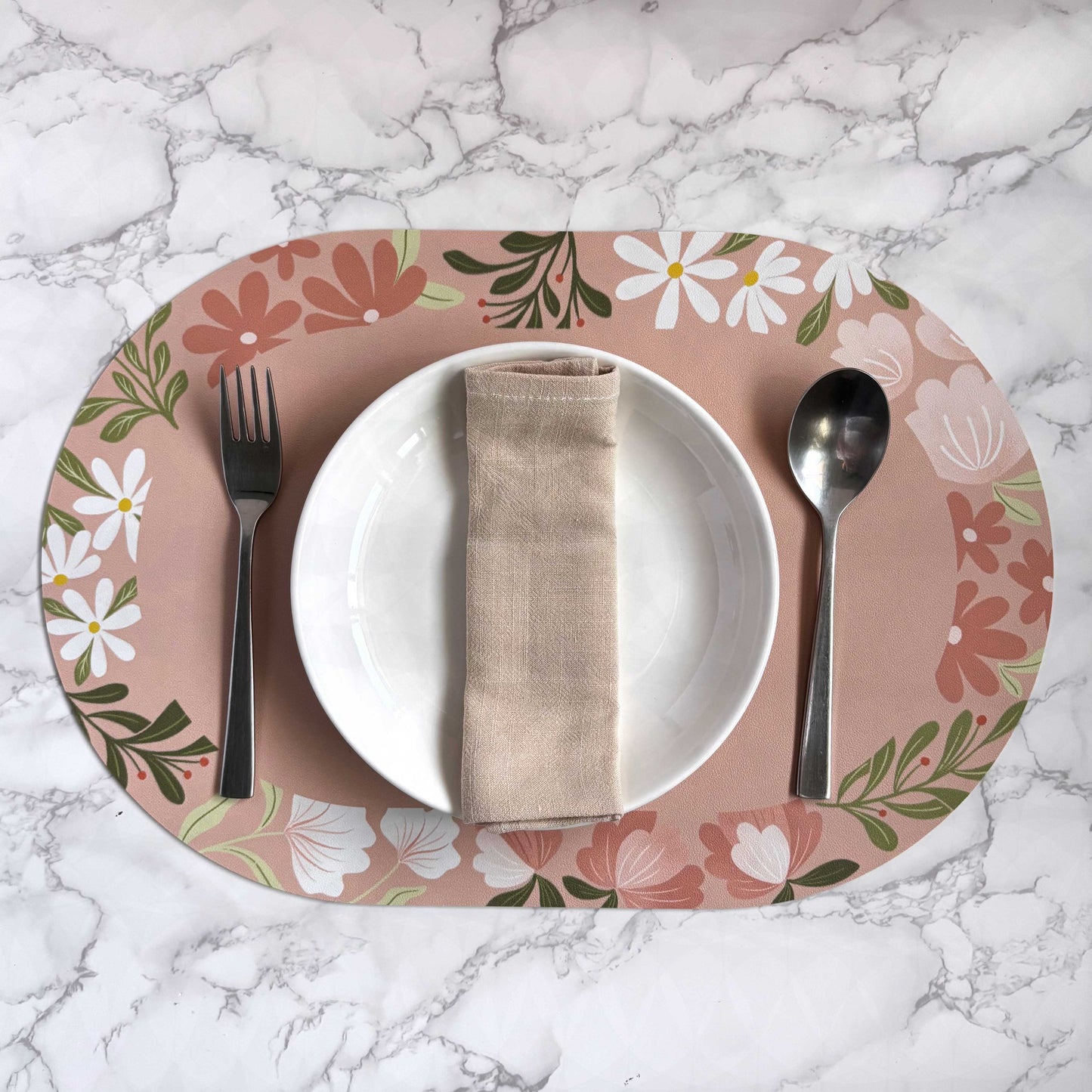 Floral Grace Dining Placemat Bundle Pack of 4 (UP. $40)