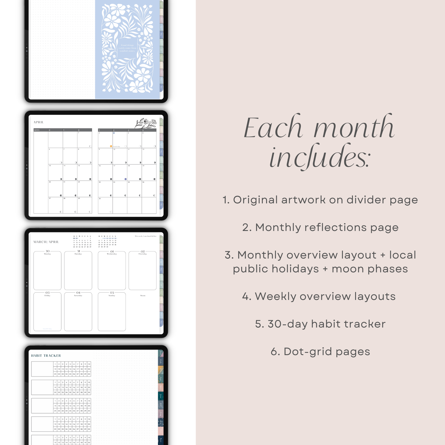 Garden Fables 2026 Digital Planner