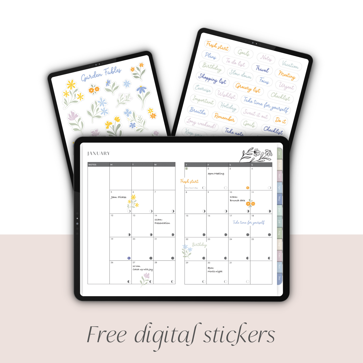 Garden Fables 2026 Digital Planner