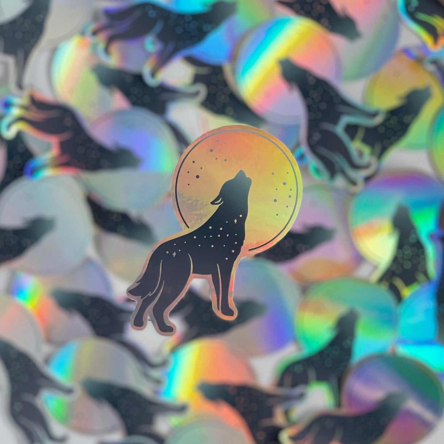 Kindred Creatures | Holographic Die-Cut Stickers