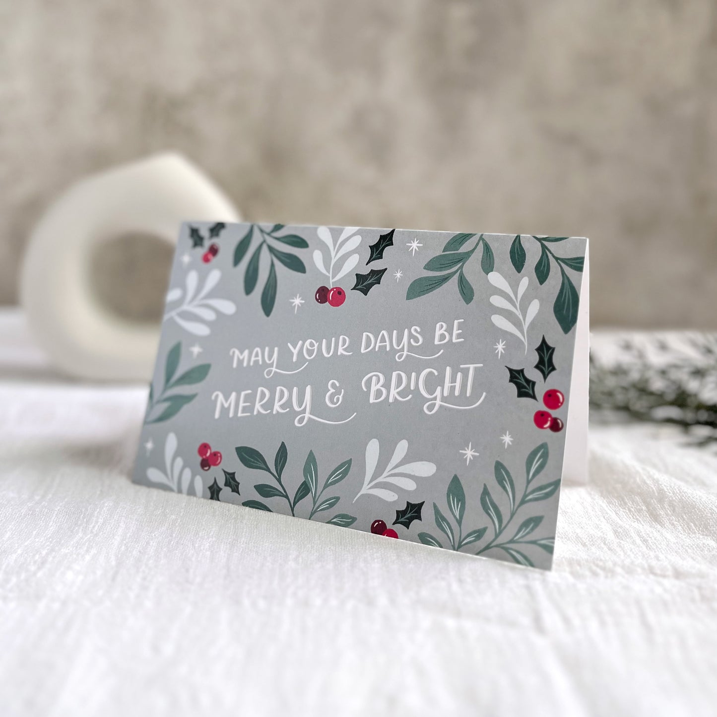Merry & Bright | Christmas Greeting Card