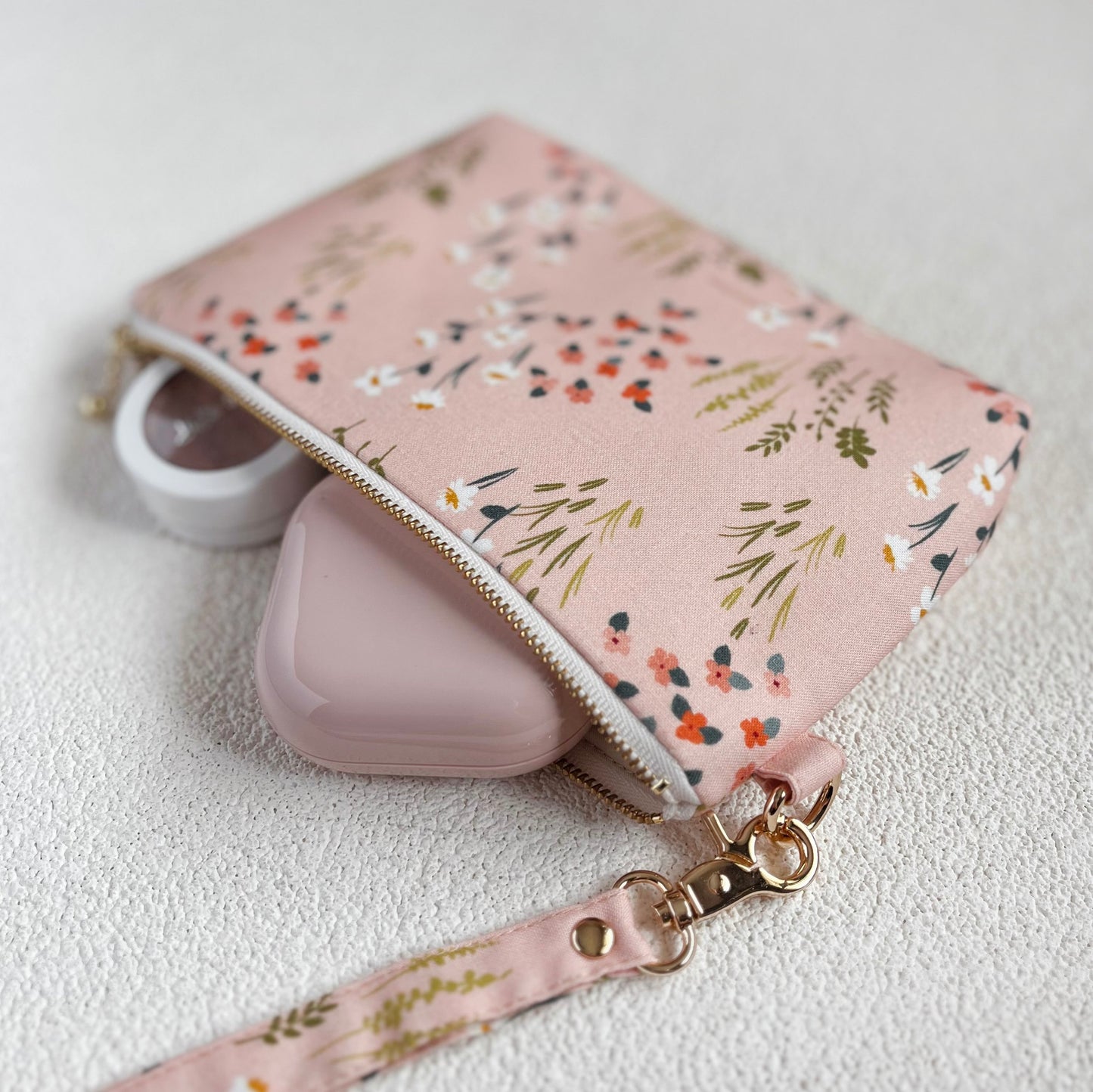 Laurie Zip Wristlet Pouch