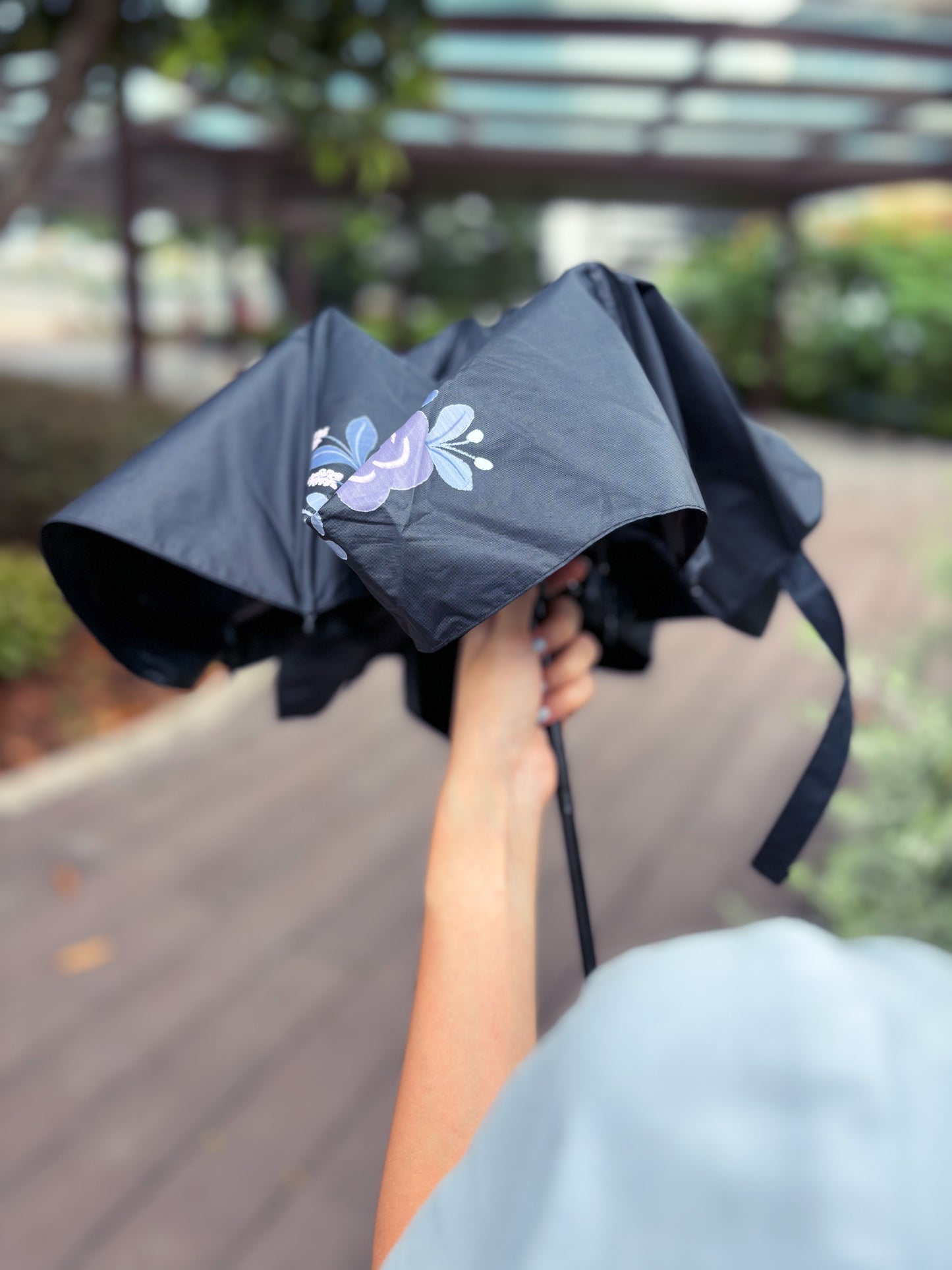 Midnight Wanderlust Mini Compact Umbrella