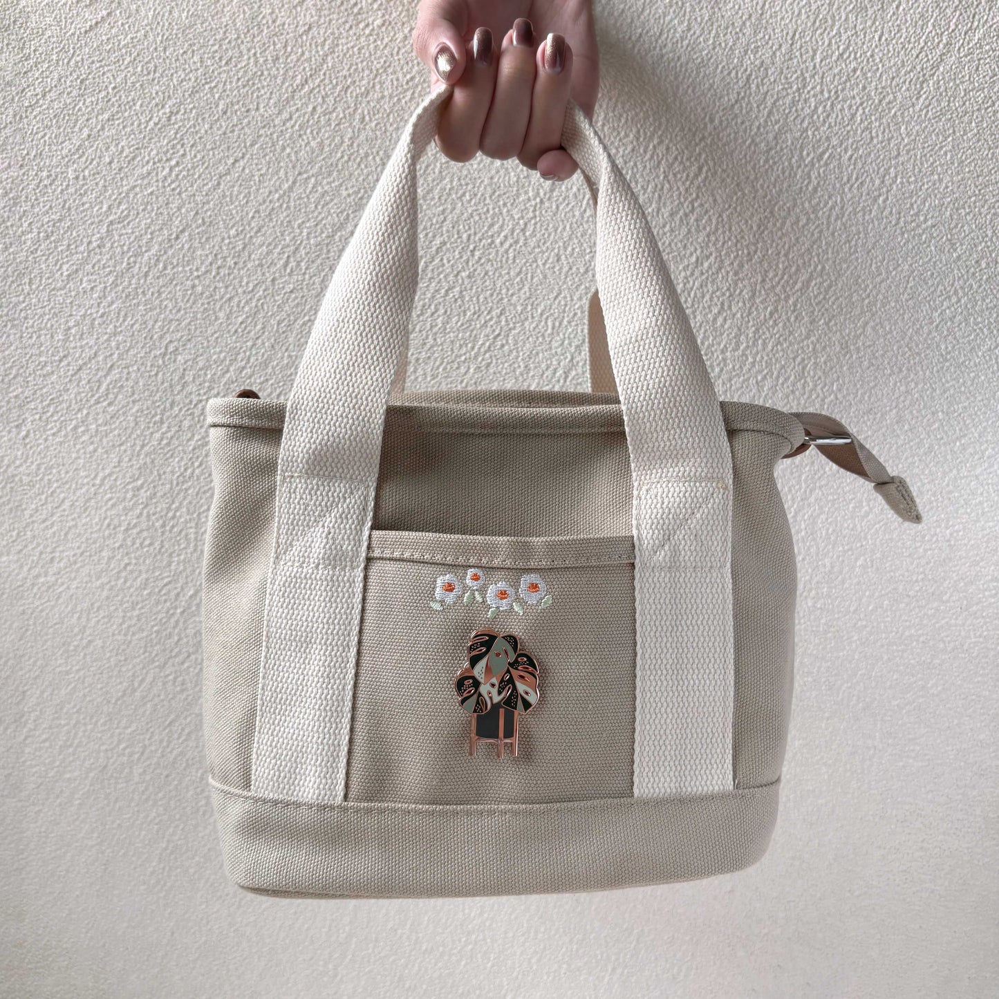 Mini Tote + Pin Bundle Duo (UP. $52)