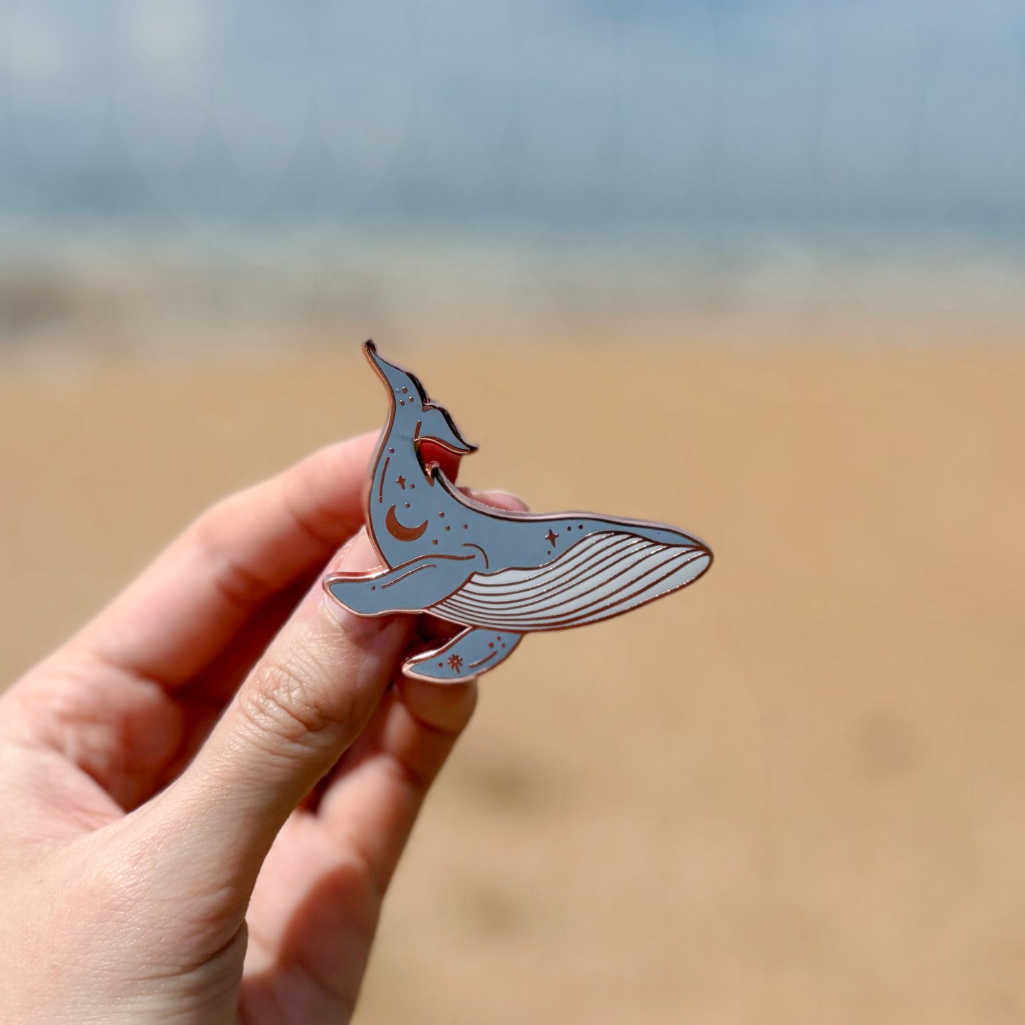 Oceana Enamel Pin | Humpback Whale