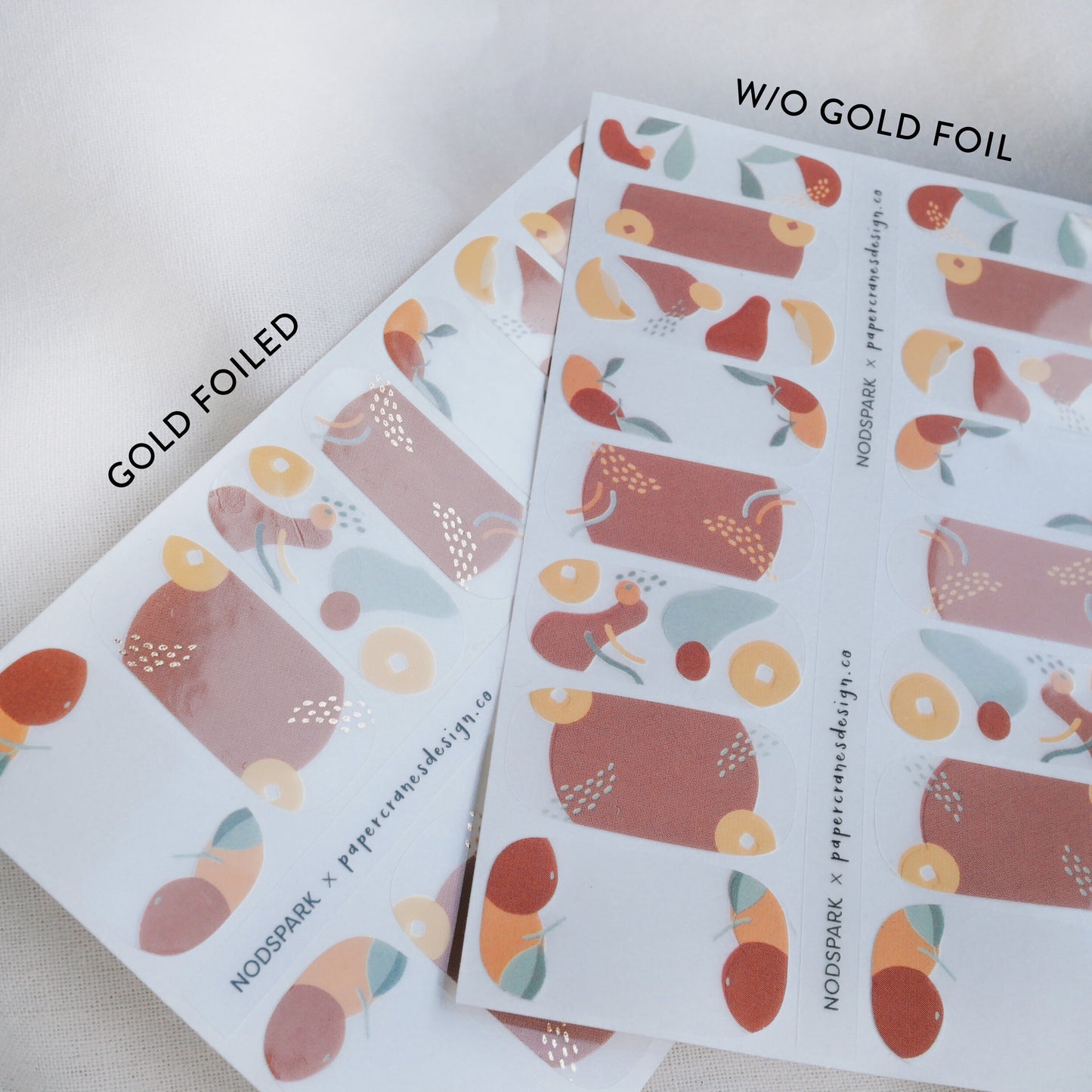 Oriental Palette Nail Wraps (x Nodspark)