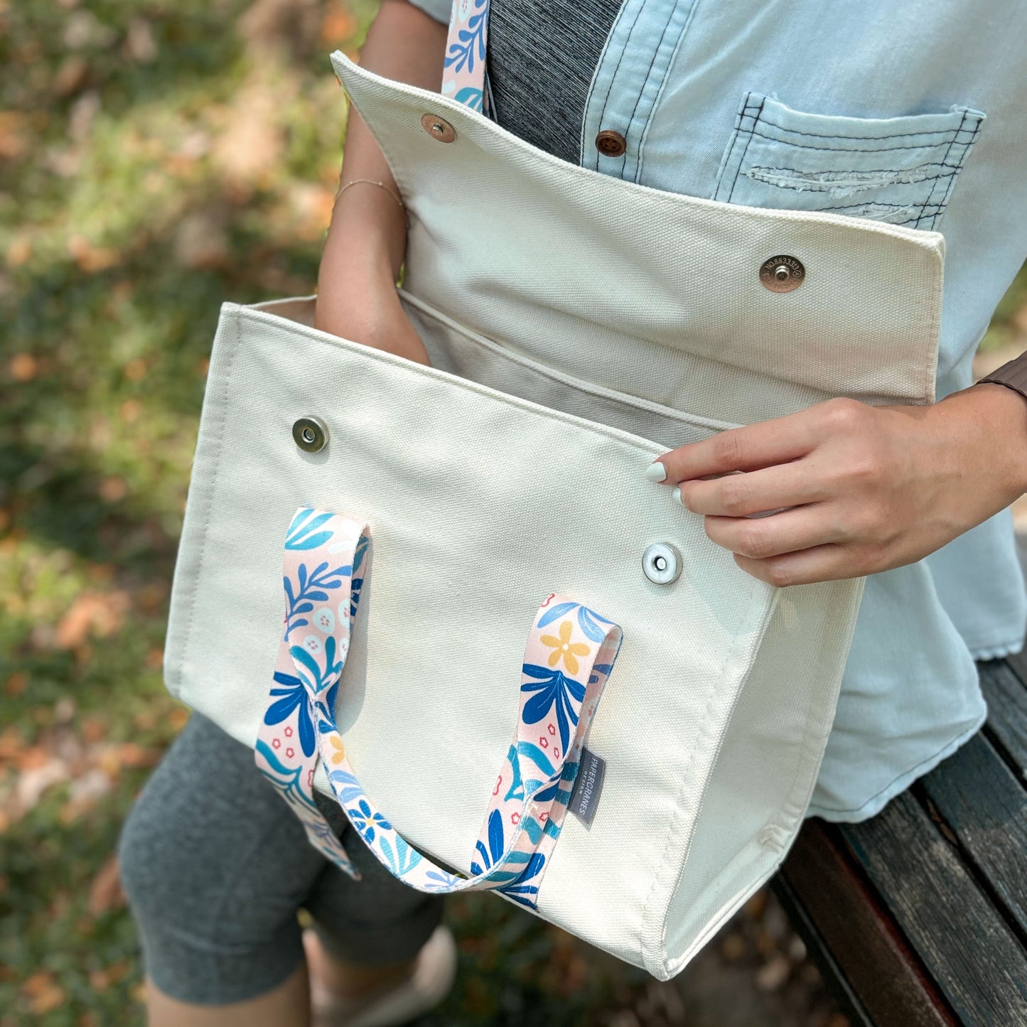 Painter’s Garden Satchel Bag