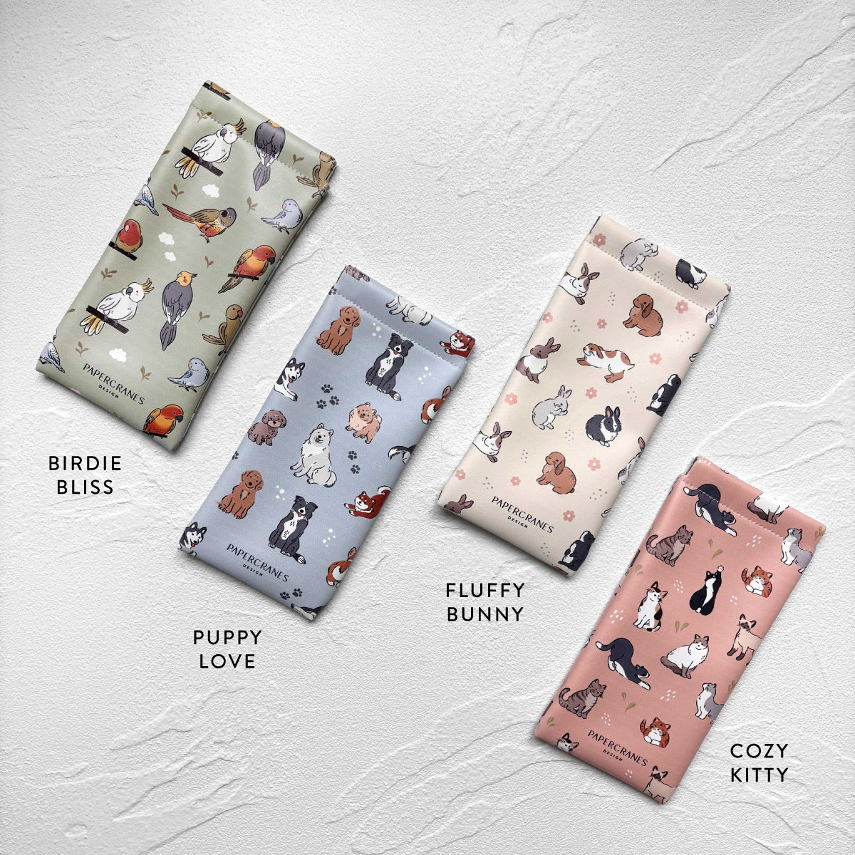 Paws & Whiskers Glasses Pouch