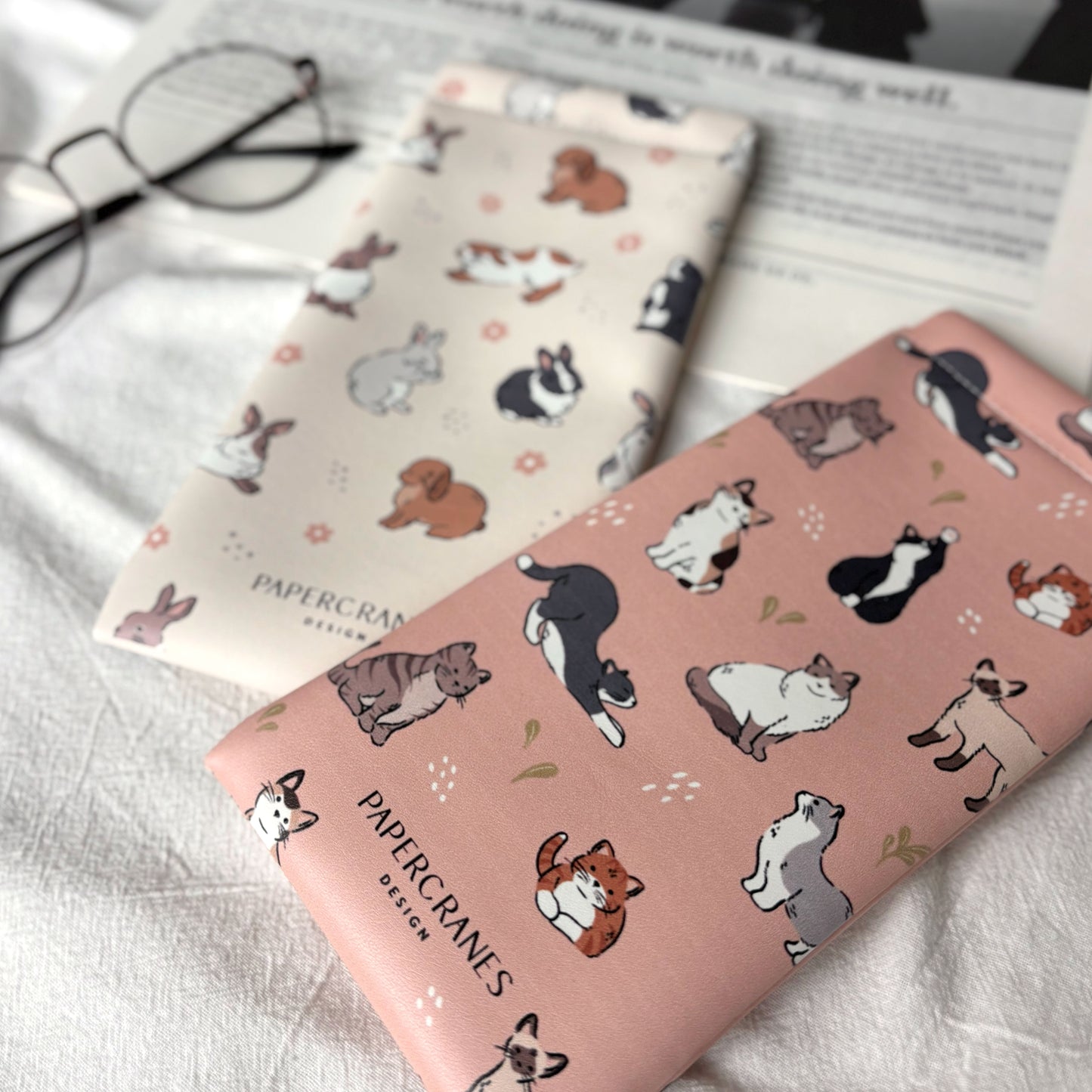 Paws & Whiskers Glasses Pouch