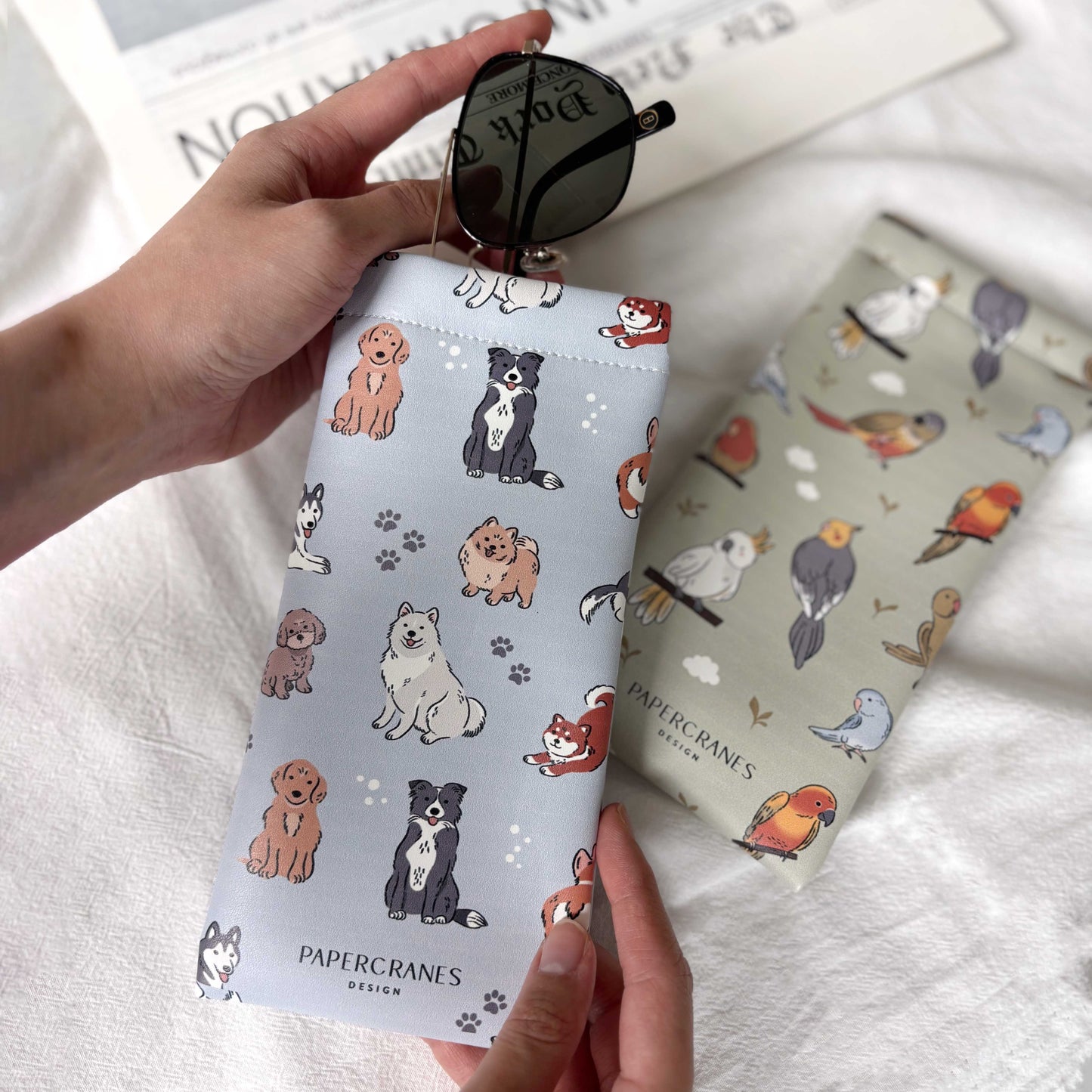 Paws & Whiskers Glasses Pouch