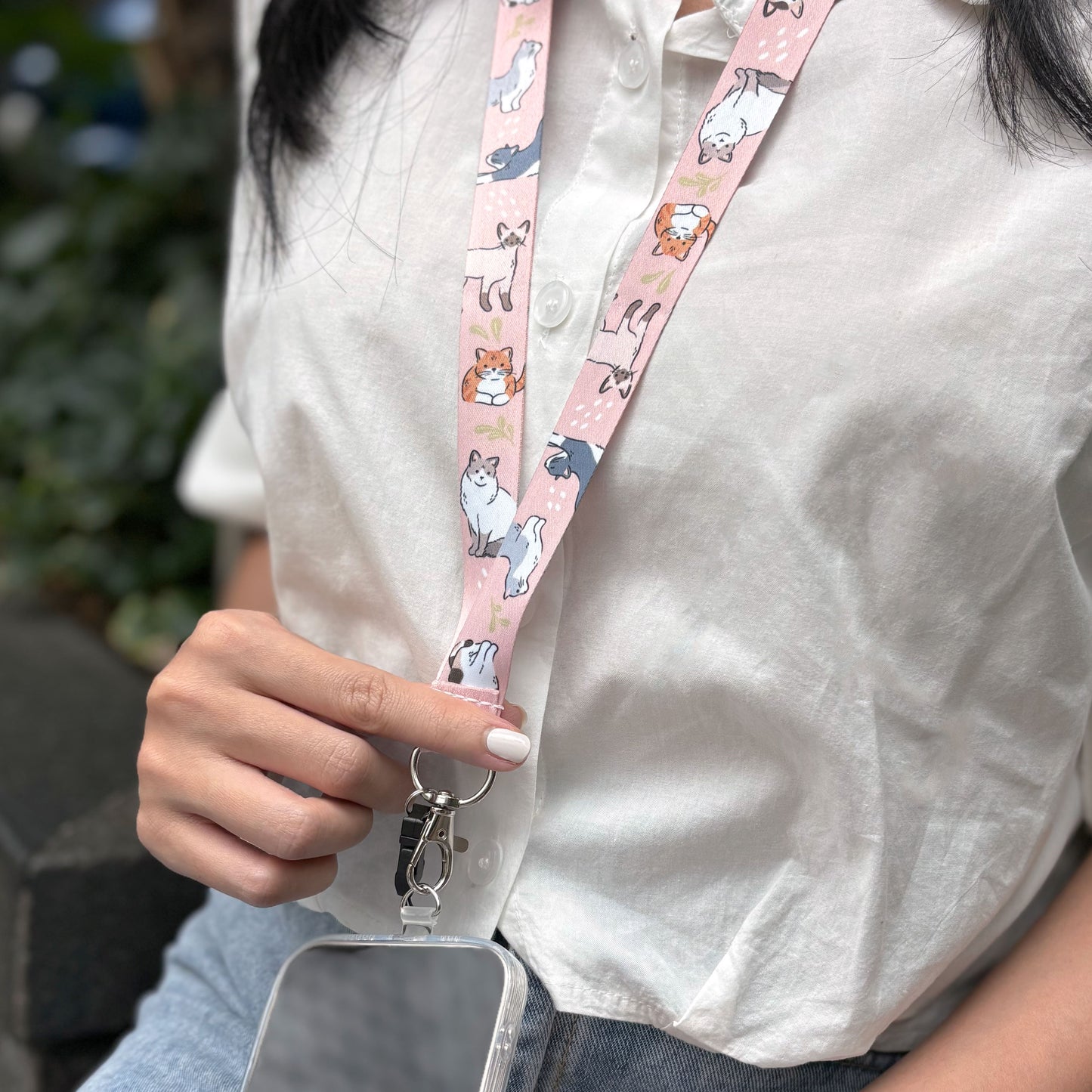 Cozy Kitty Lanyard (45cm)