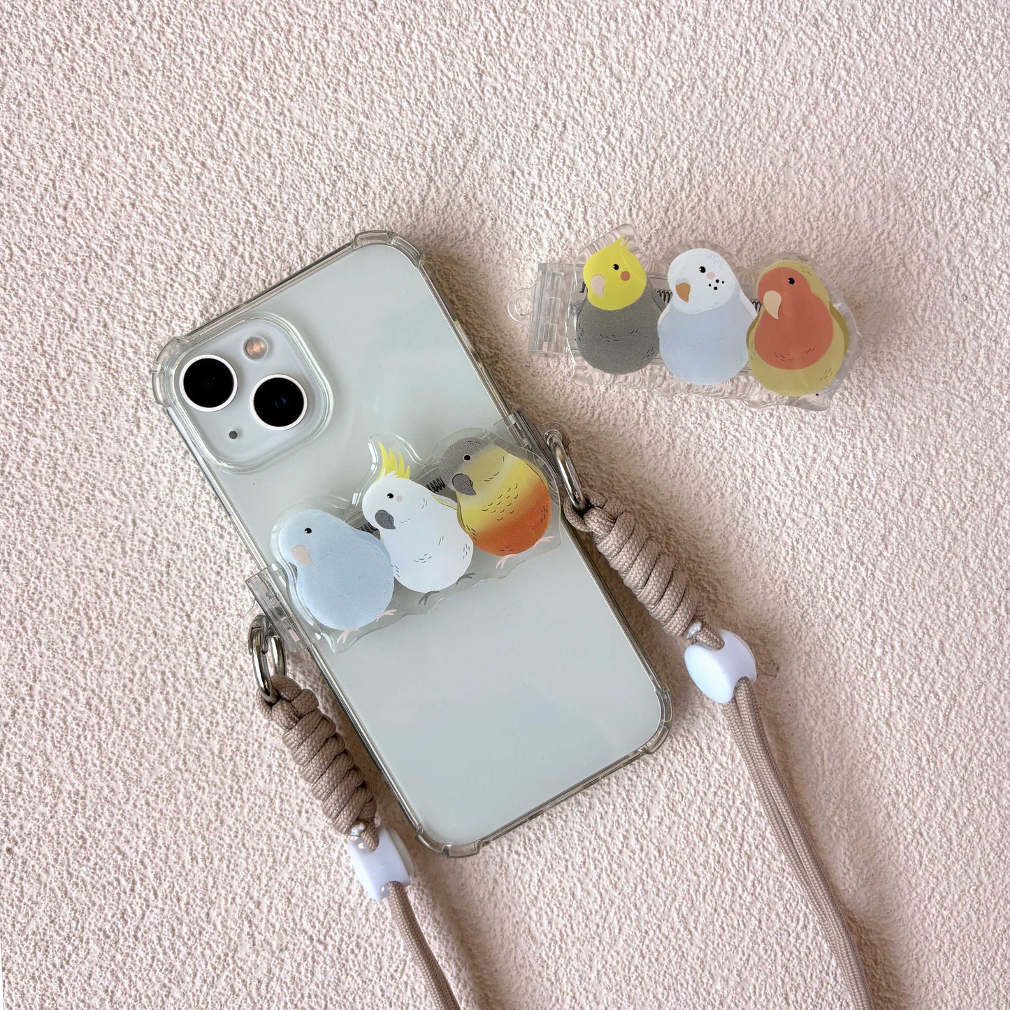 Birdie Bliss Snap Strap | Phone Lanyard Clip