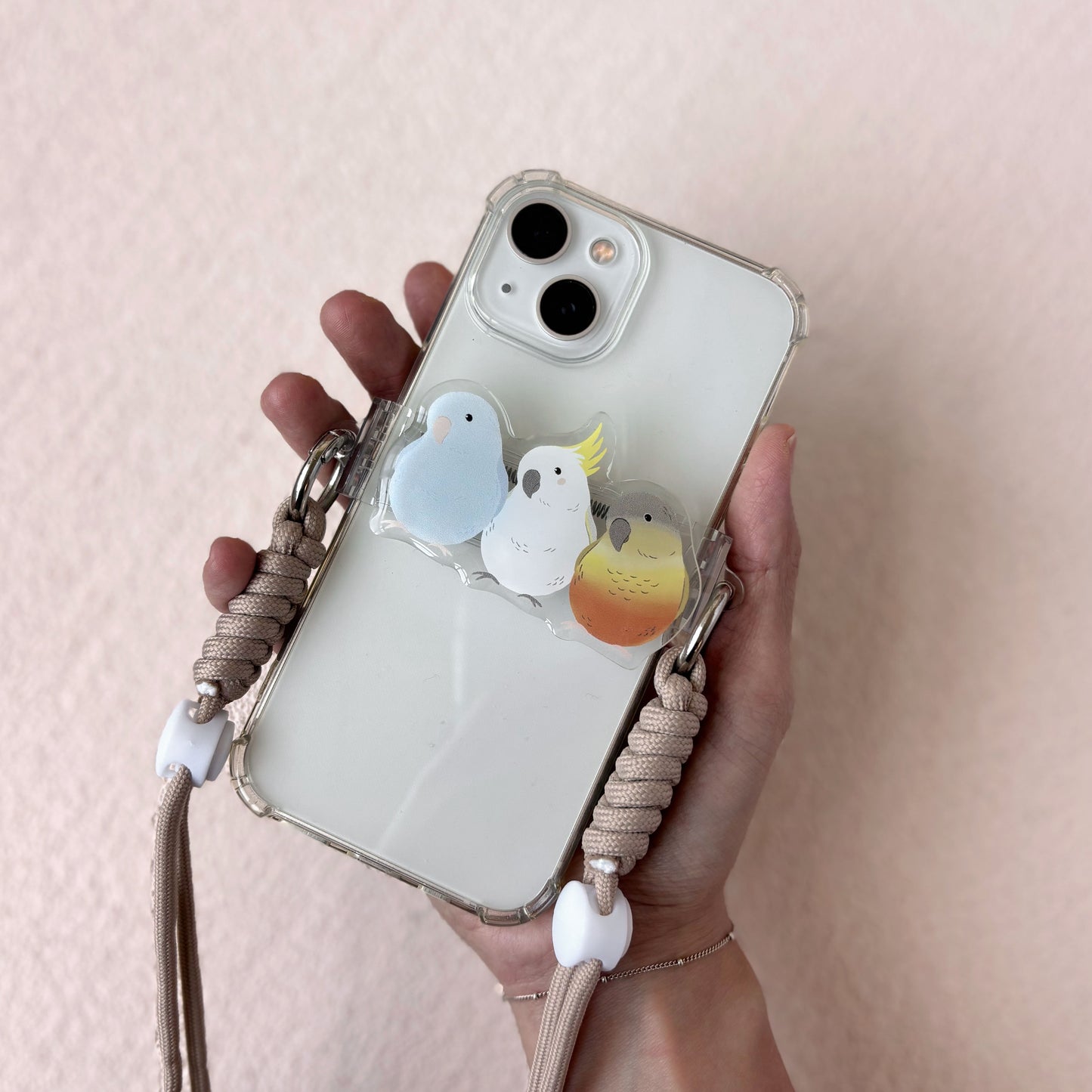 Birdie Bliss Snap Strap | Phone Lanyard Clip