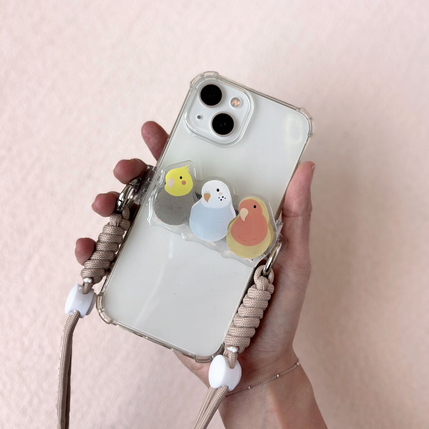Birdie Bliss Snap Strap | Phone Lanyard Clip