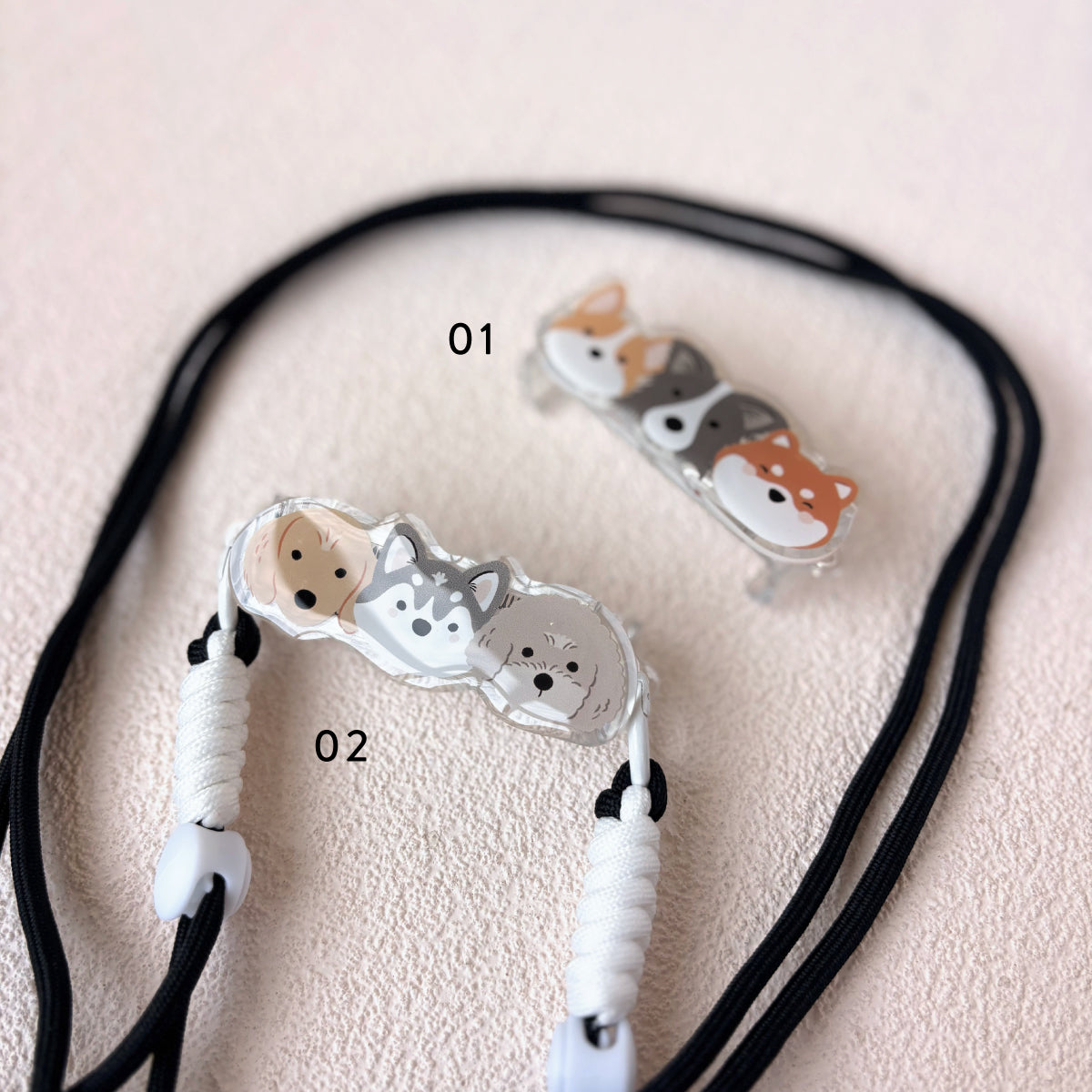 Puppy Love Snap Strap | Phone Lanyard Clip