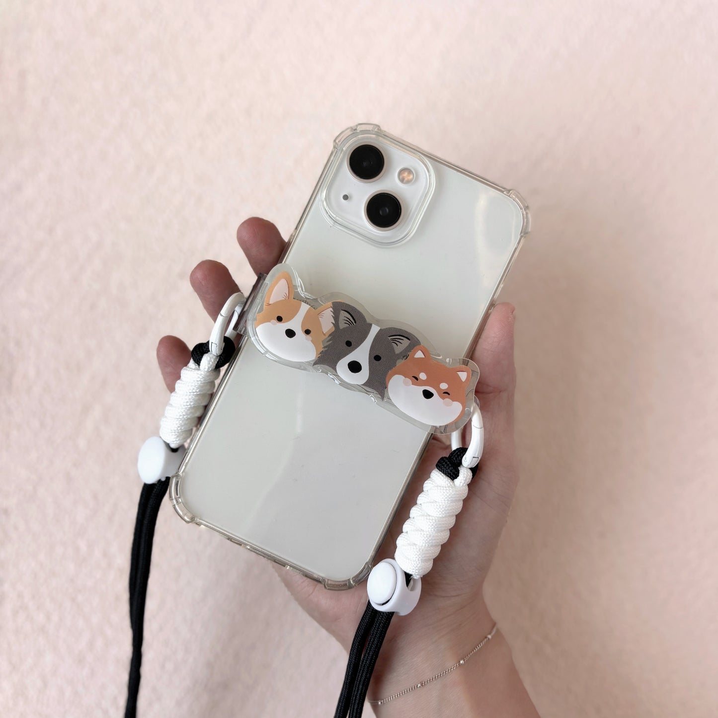 Puppy Love Snap Strap | Phone Lanyard Clip
