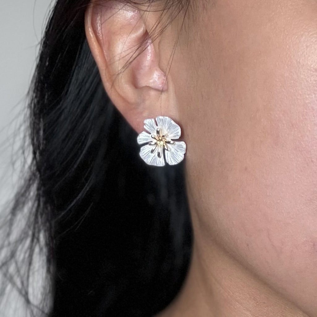 Pearlyn Floral Studs