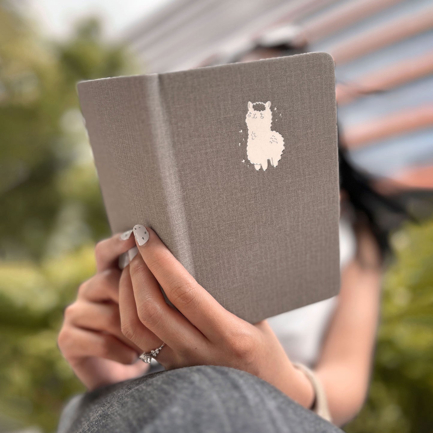Alpaca | Linen Dot-Grid Pocket Notebook