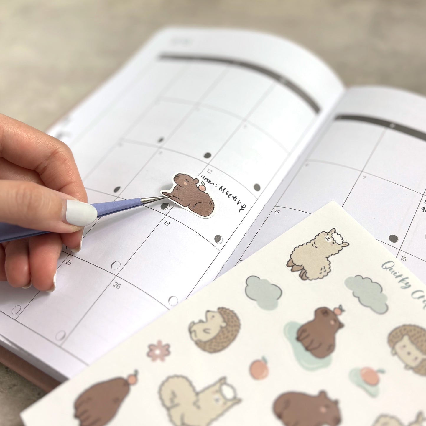 Quirky Critters | Sticker Sheet
