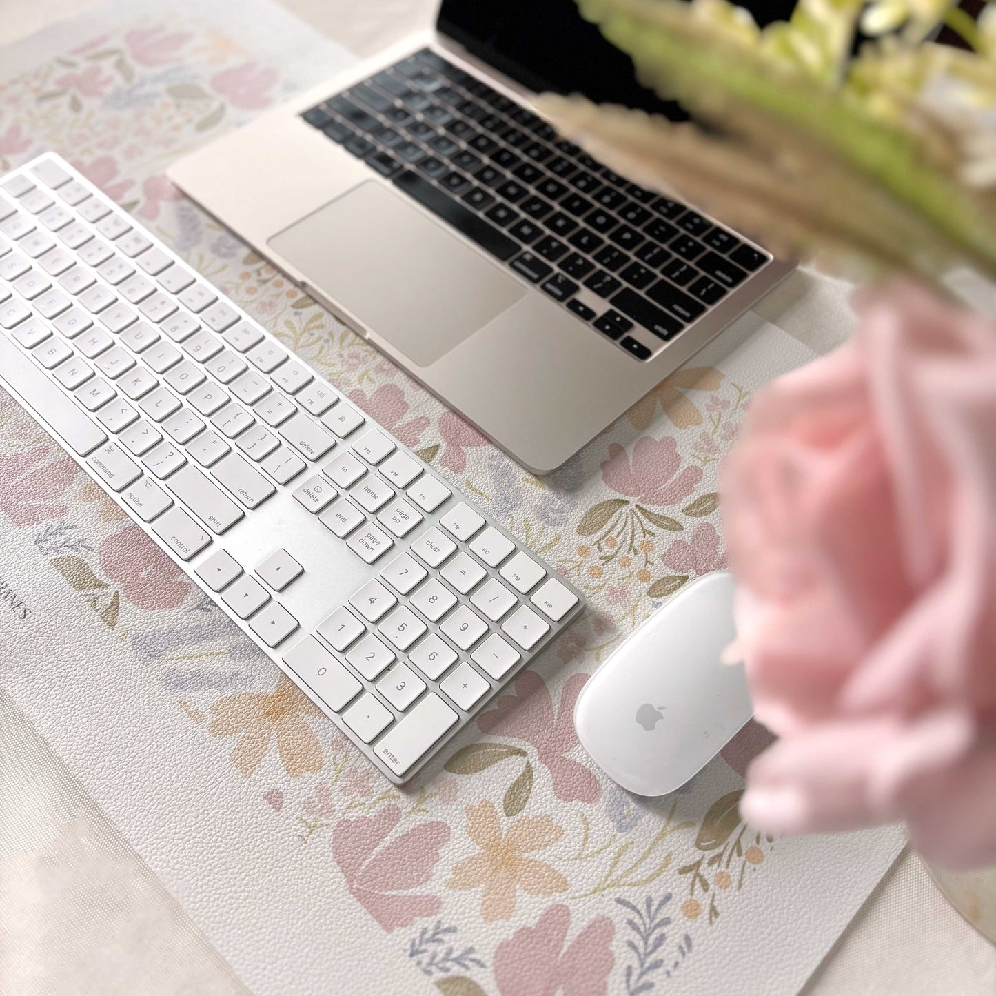 Spring Symphony Large Desk Pad