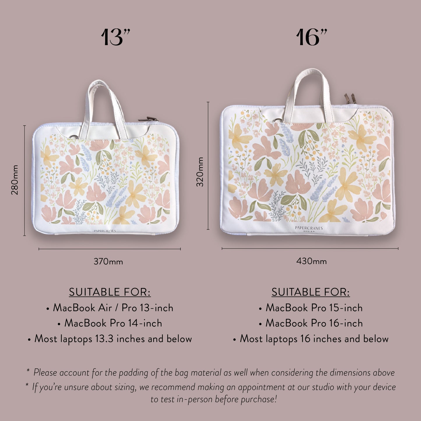 Spring Symphony Plushy Laptop Bag