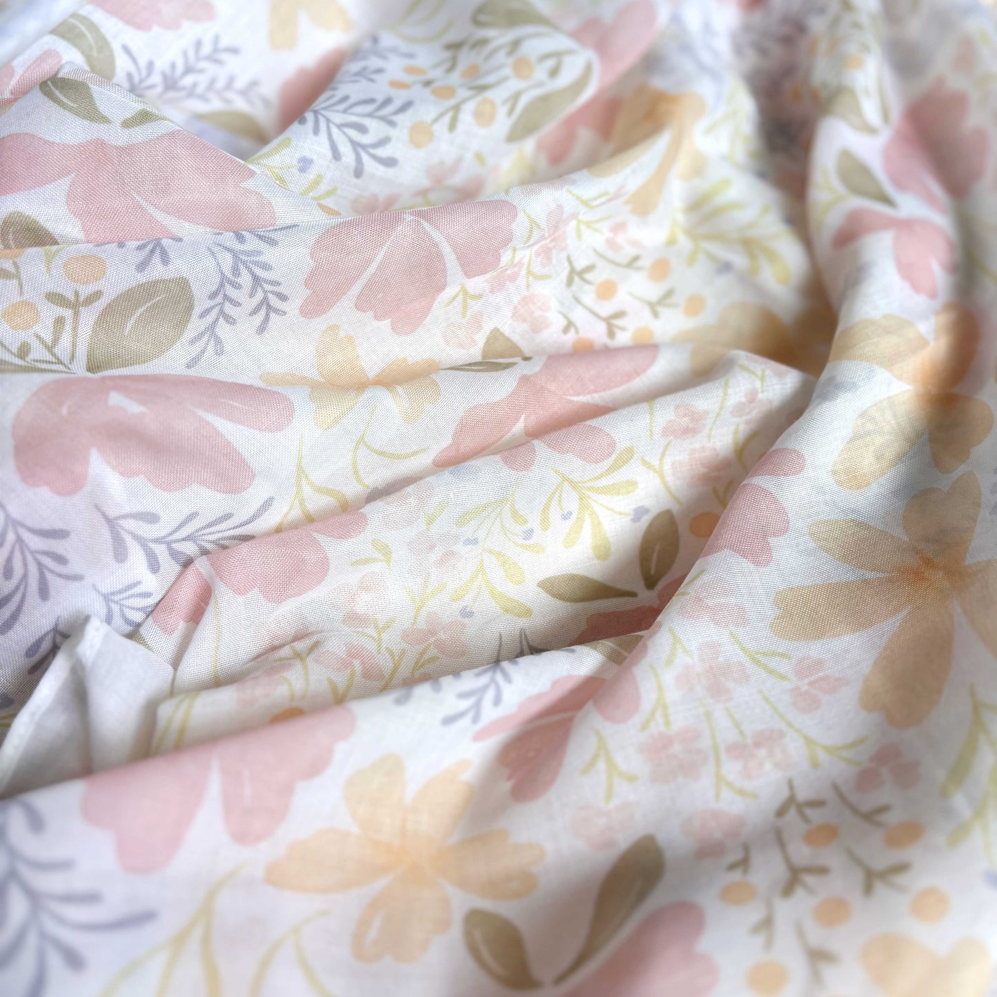 Spring Symphony Square Kimono Shawl