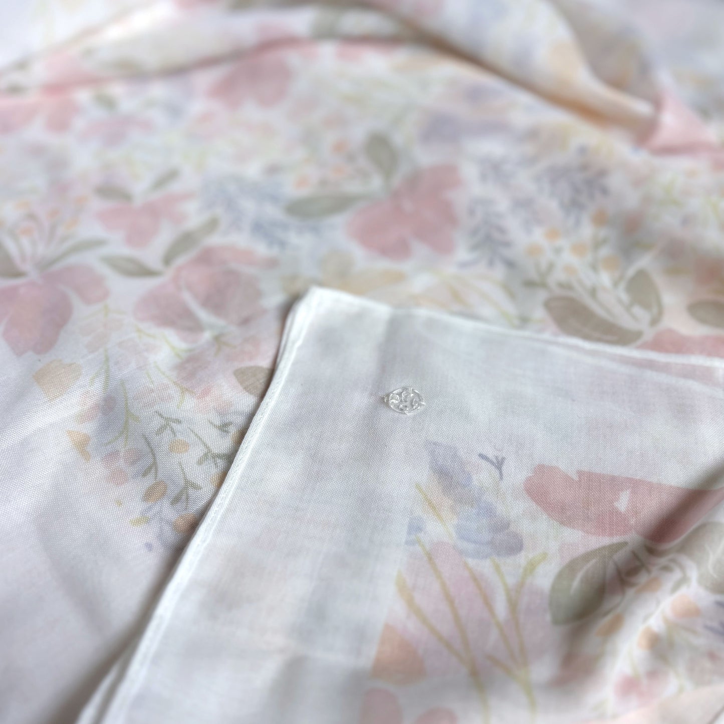 Spring Symphony Square Kimono Shawl