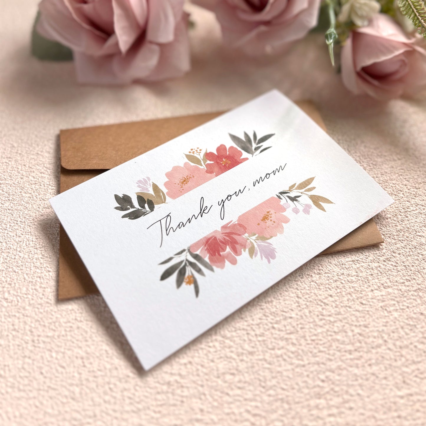 Thank You Mom | Greeting Card