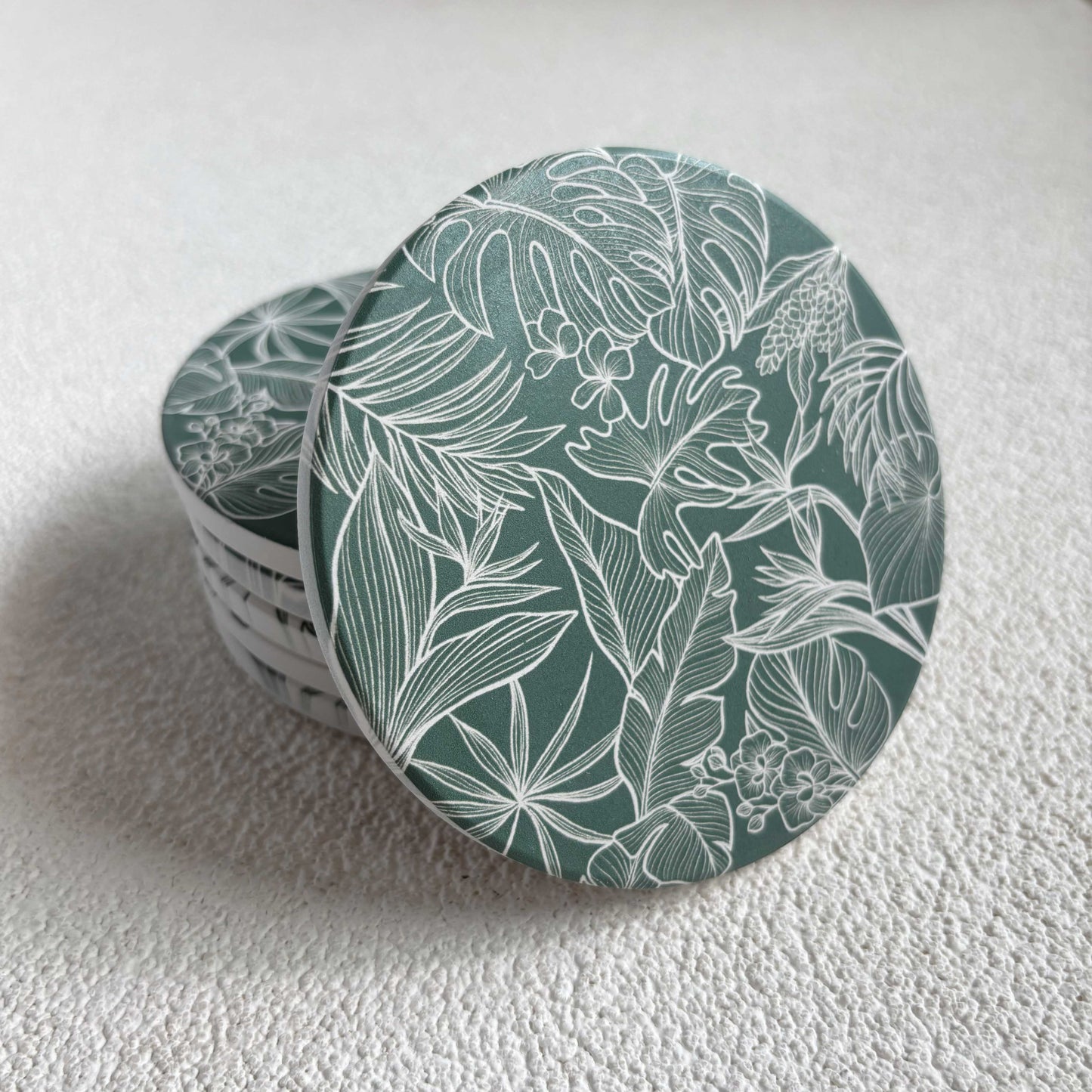 Tropicana Diatomite Coasters