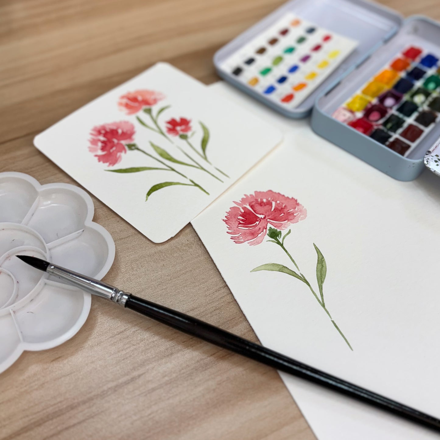 Workshop: Watercolour Florals for Beginners (Mother's Day Special)