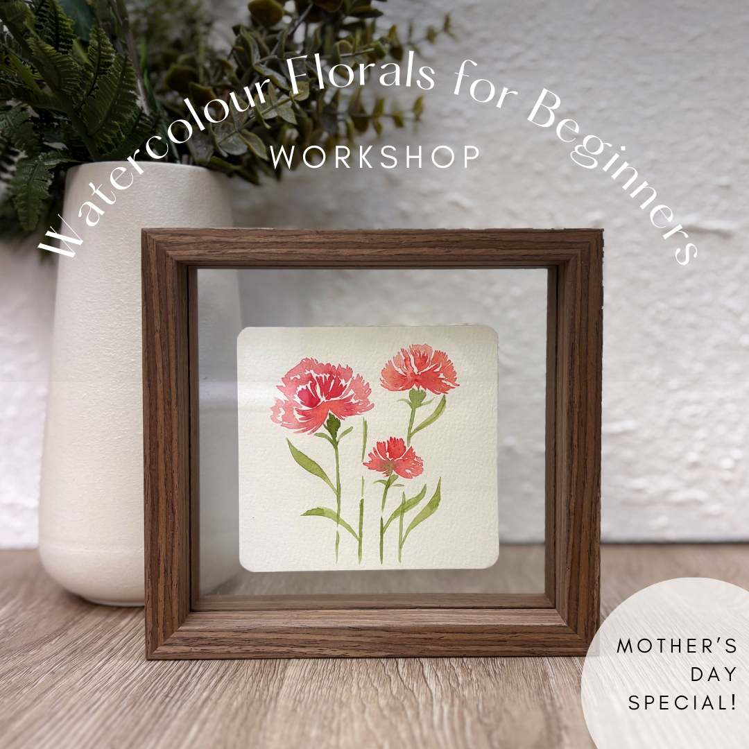 Workshop: Watercolour Florals for Beginners (Mother's Day Special)