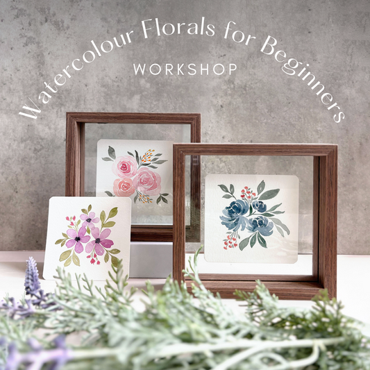 Workshop: Watercolour Florals for Beginners (May 2024)