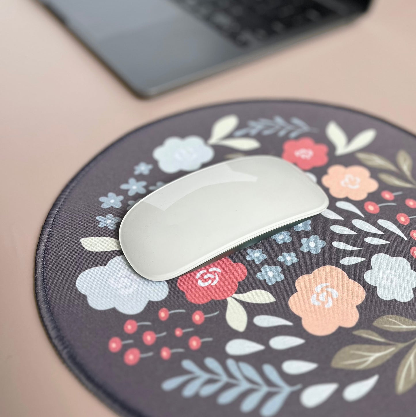 Winter Petals Mousepad