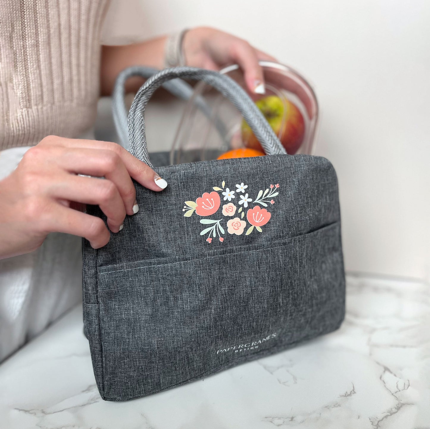 Honey Meadows Insulated Lunch Bag