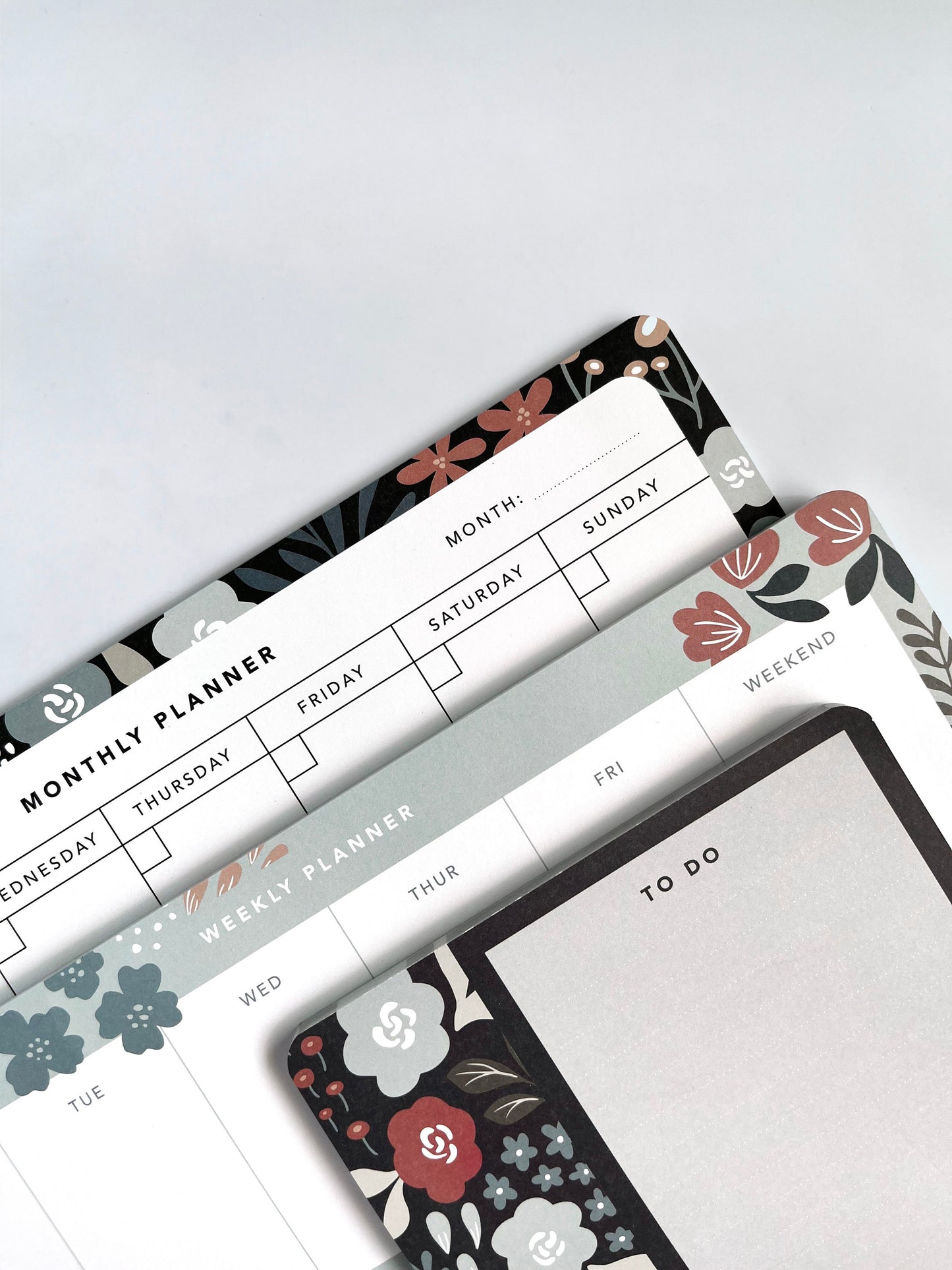 Winter Petals | Desktop Planners Bundle of 3 (UP. $40)