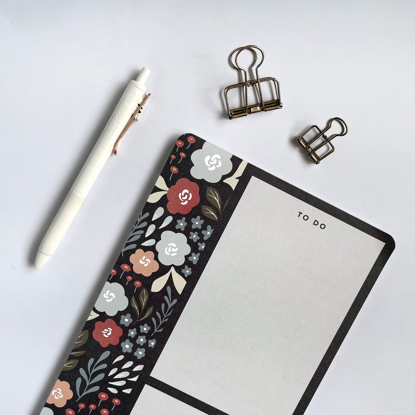 Winter Petals | Daily Notepad