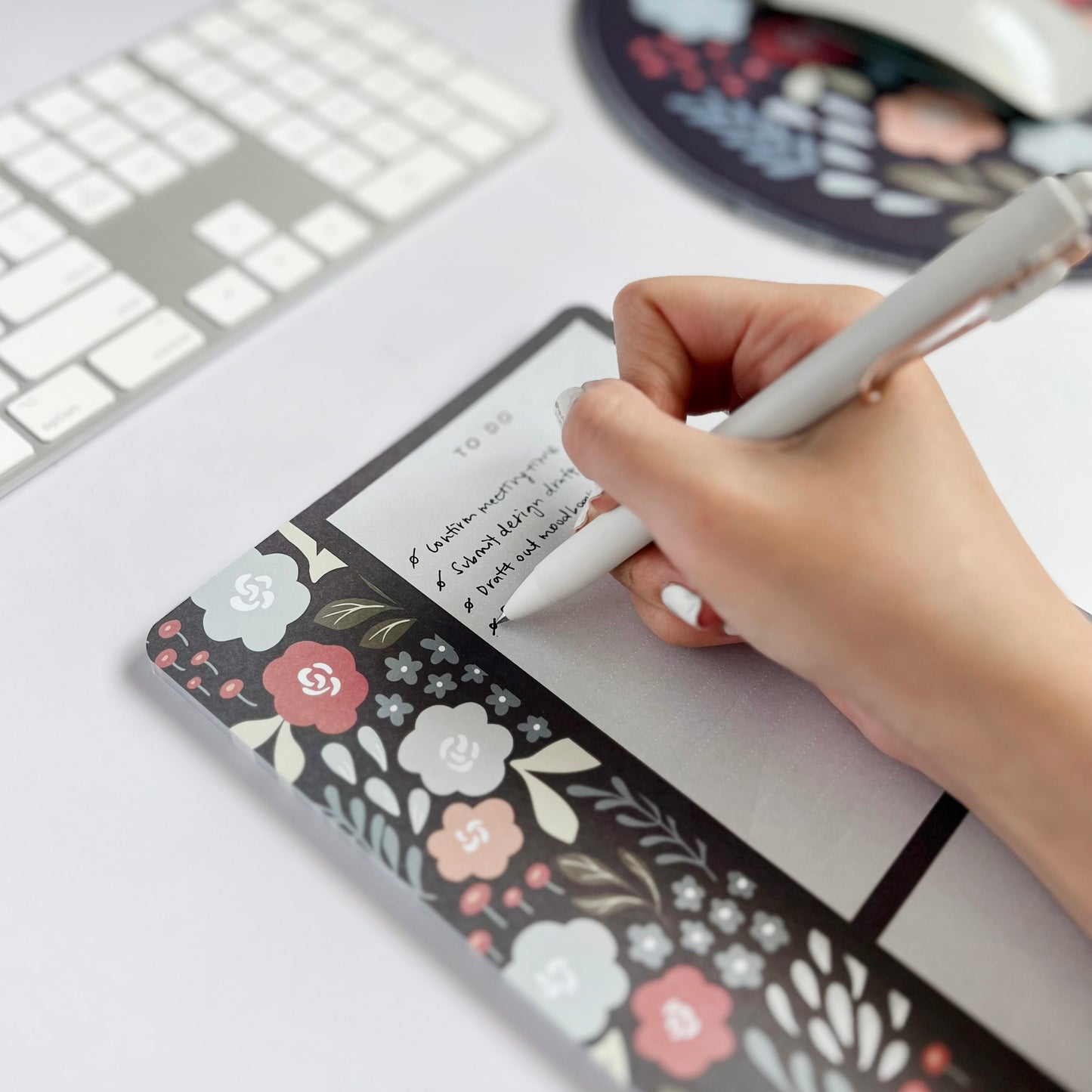 Winter Petals | Daily Notepad