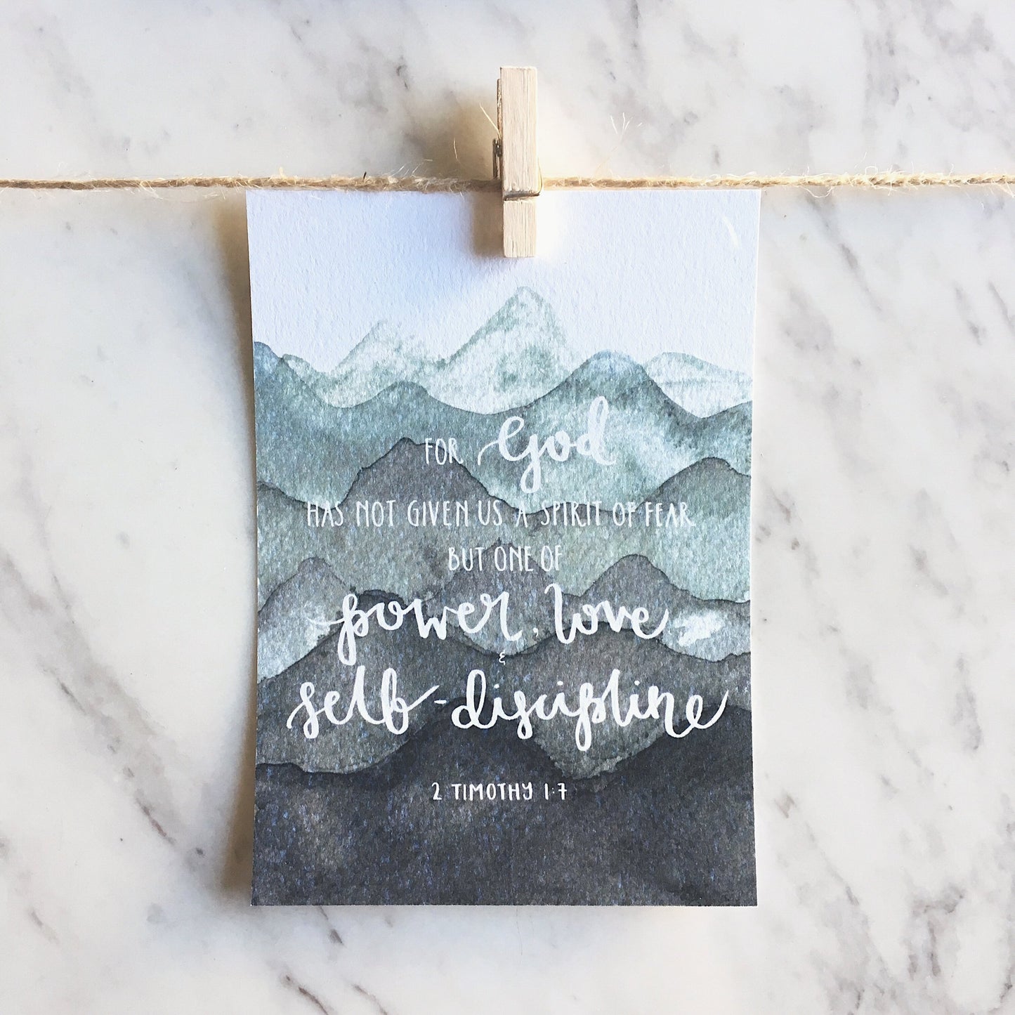 Faith Series | Inspirational Postcards - Set of 4