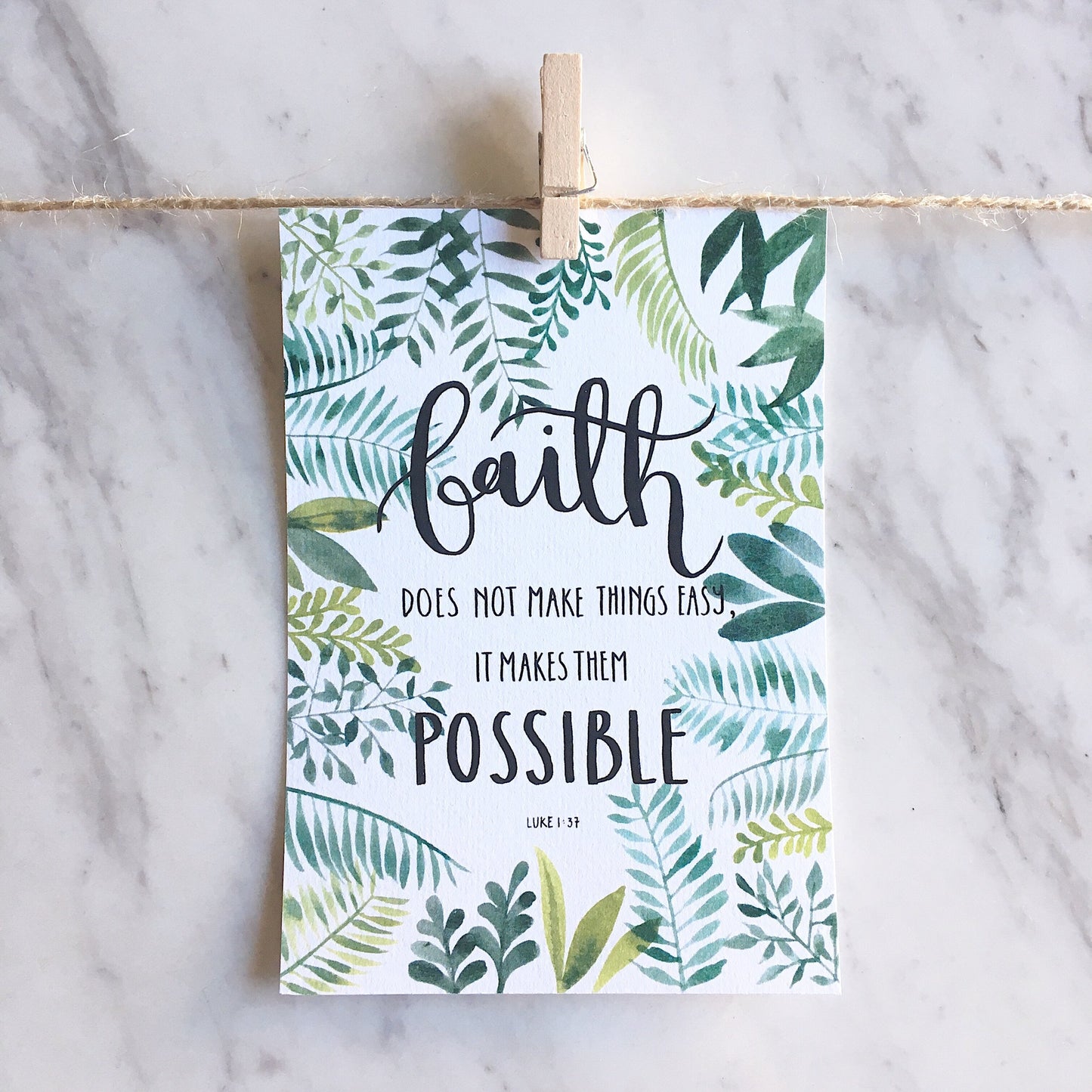 Faith Series | Inspirational Postcards - Set of 4