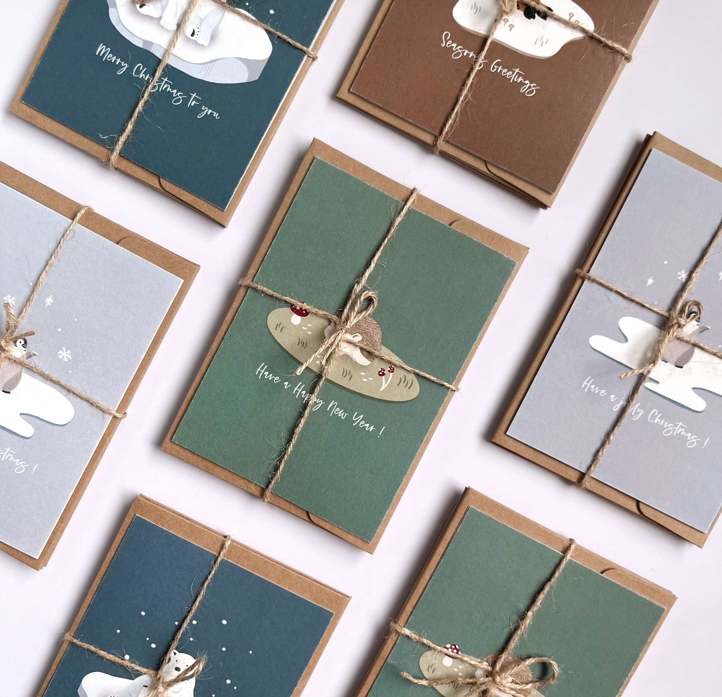 Wild Winter | Christmas Postcards - Set of 4