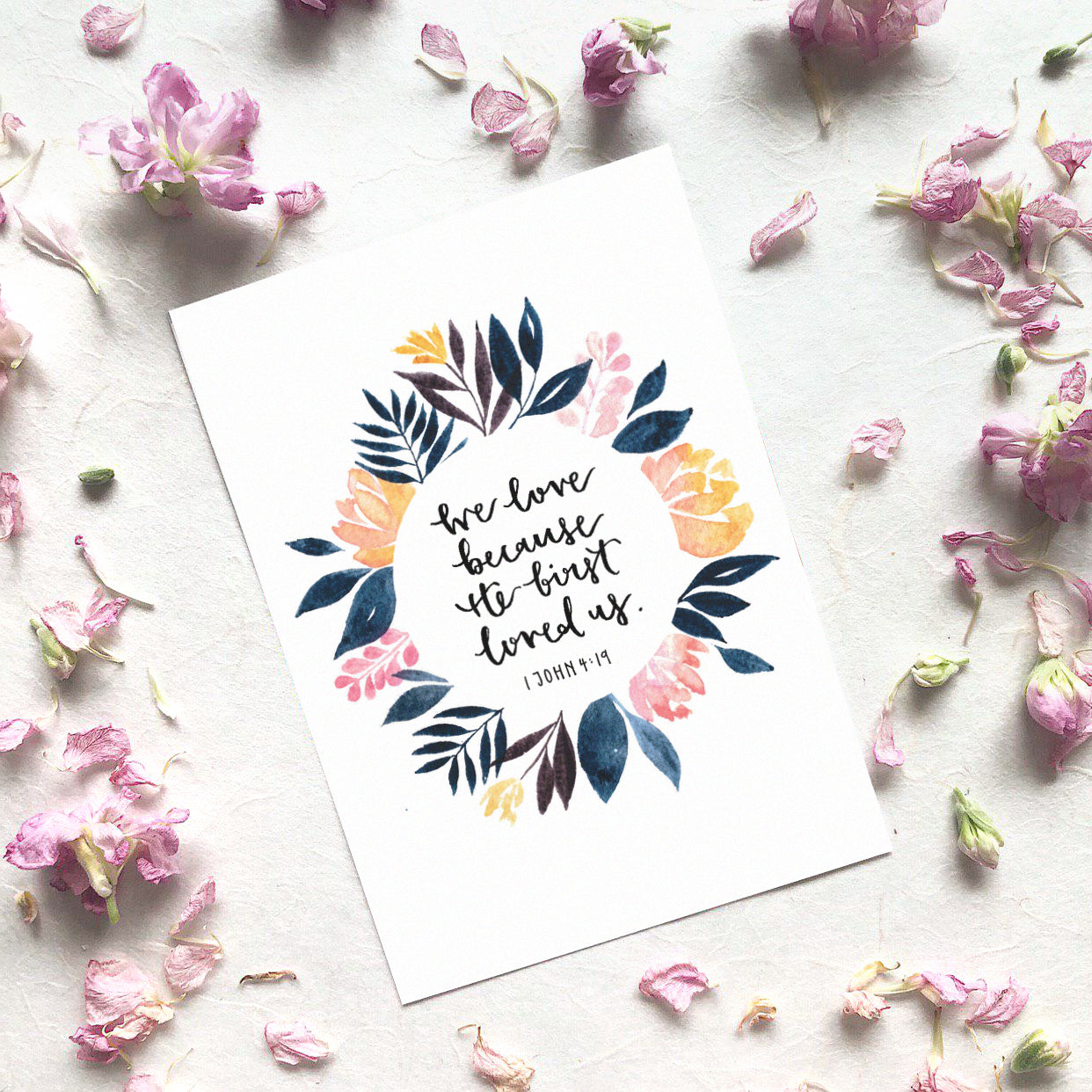 Love Series | Inspirational Postcards - Set of 4