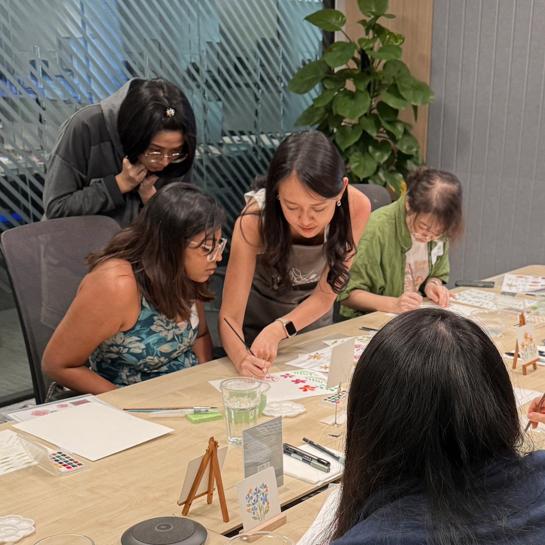 Recap: Corporate Watercolour Workshop for International Women’s Day