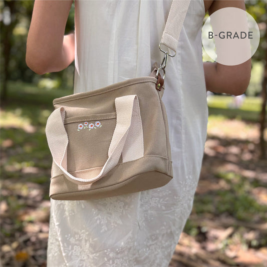 [B-Grade] Florette Mini Multi-Pocket Tote (UP. $38)